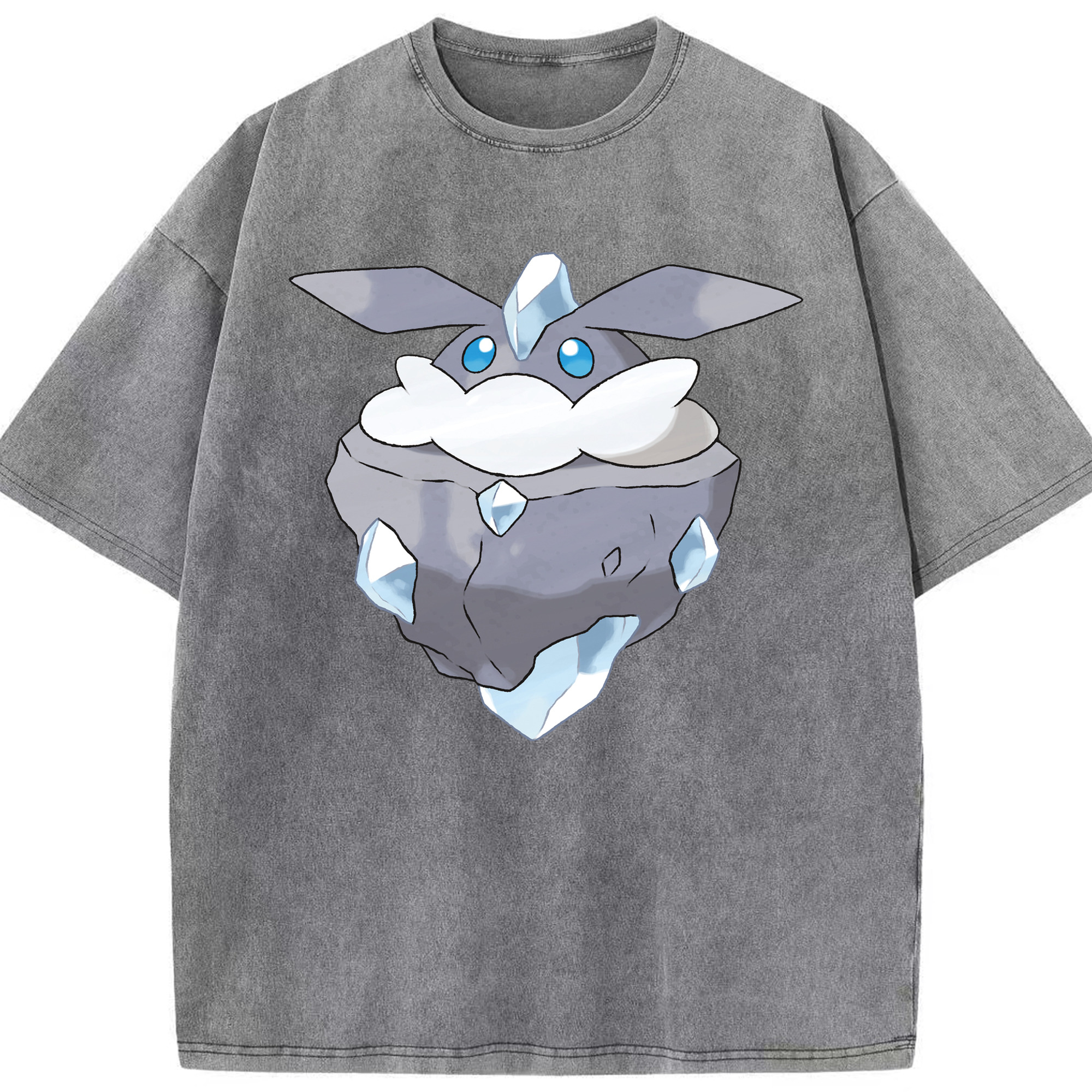 （画像用） ポケットモンスター Pokémon 綿100% ヴィンテージ風 半袖Tシャツ（フロントプリント）