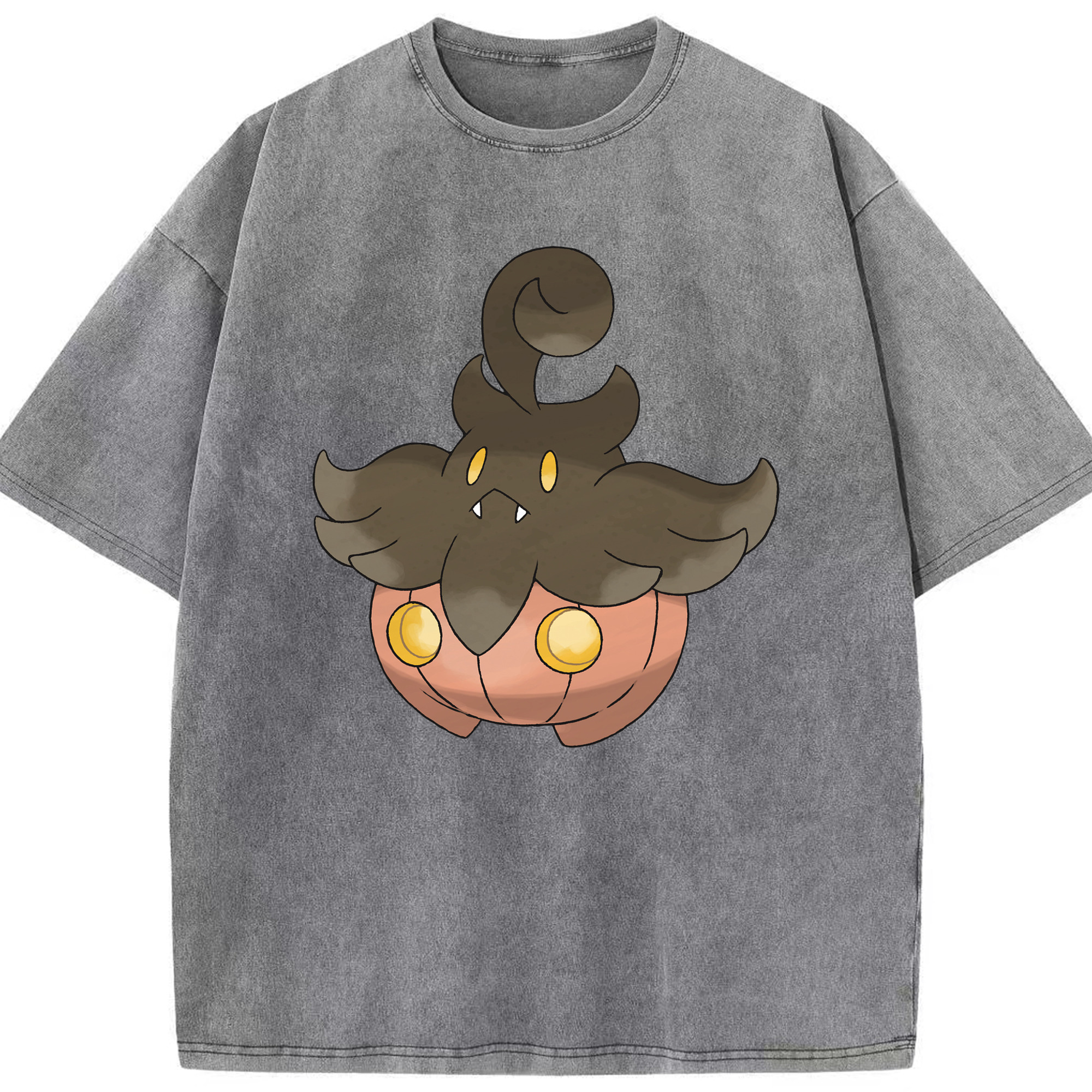 （画像用） ポケットモンスター Pokémon 綿100% ヴィンテージ風 半袖Tシャツ（フロントプリント）
