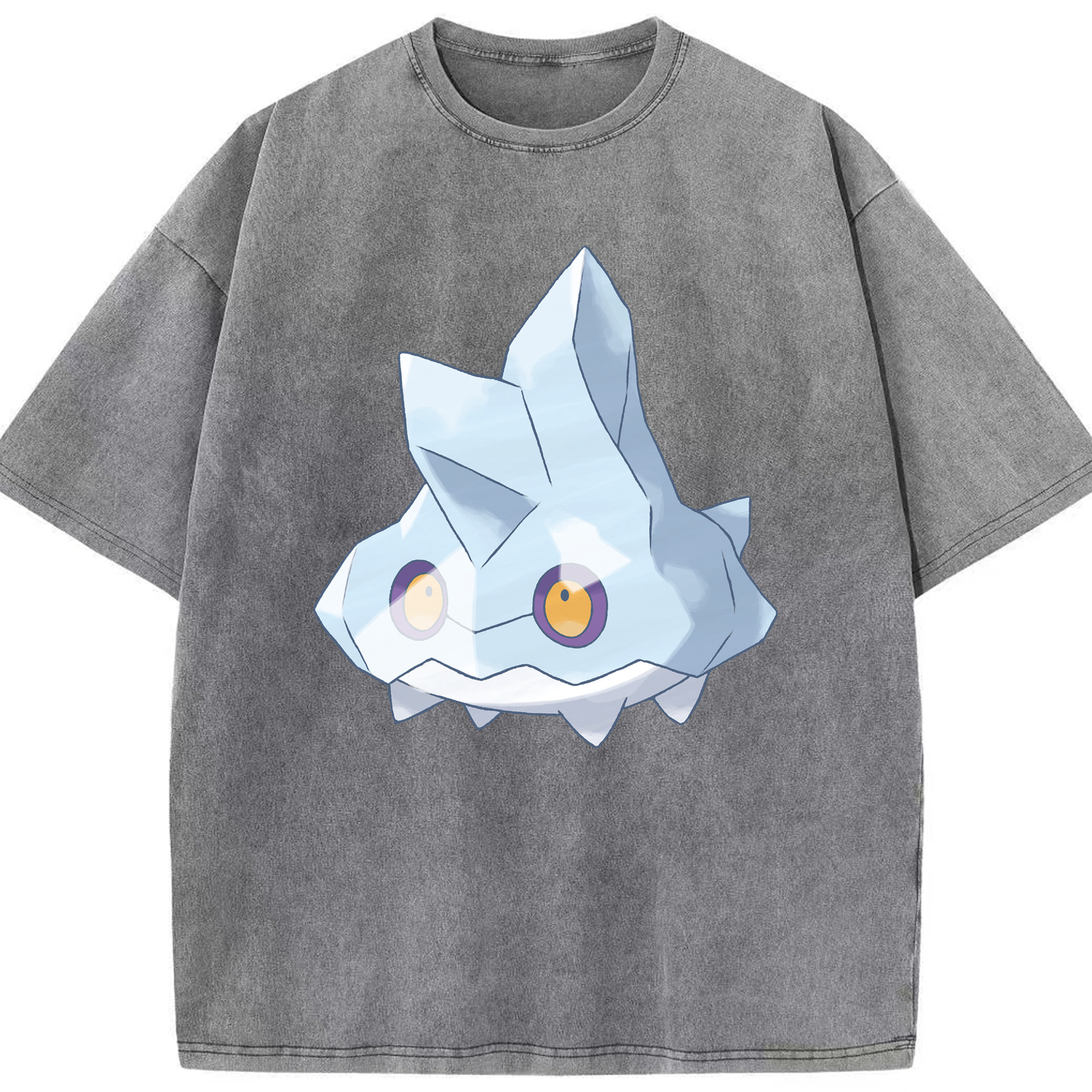 （画像用） ポケットモンスター Pokémon 綿100% ヴィンテージ風 半袖Tシャツ（フロントプリント）