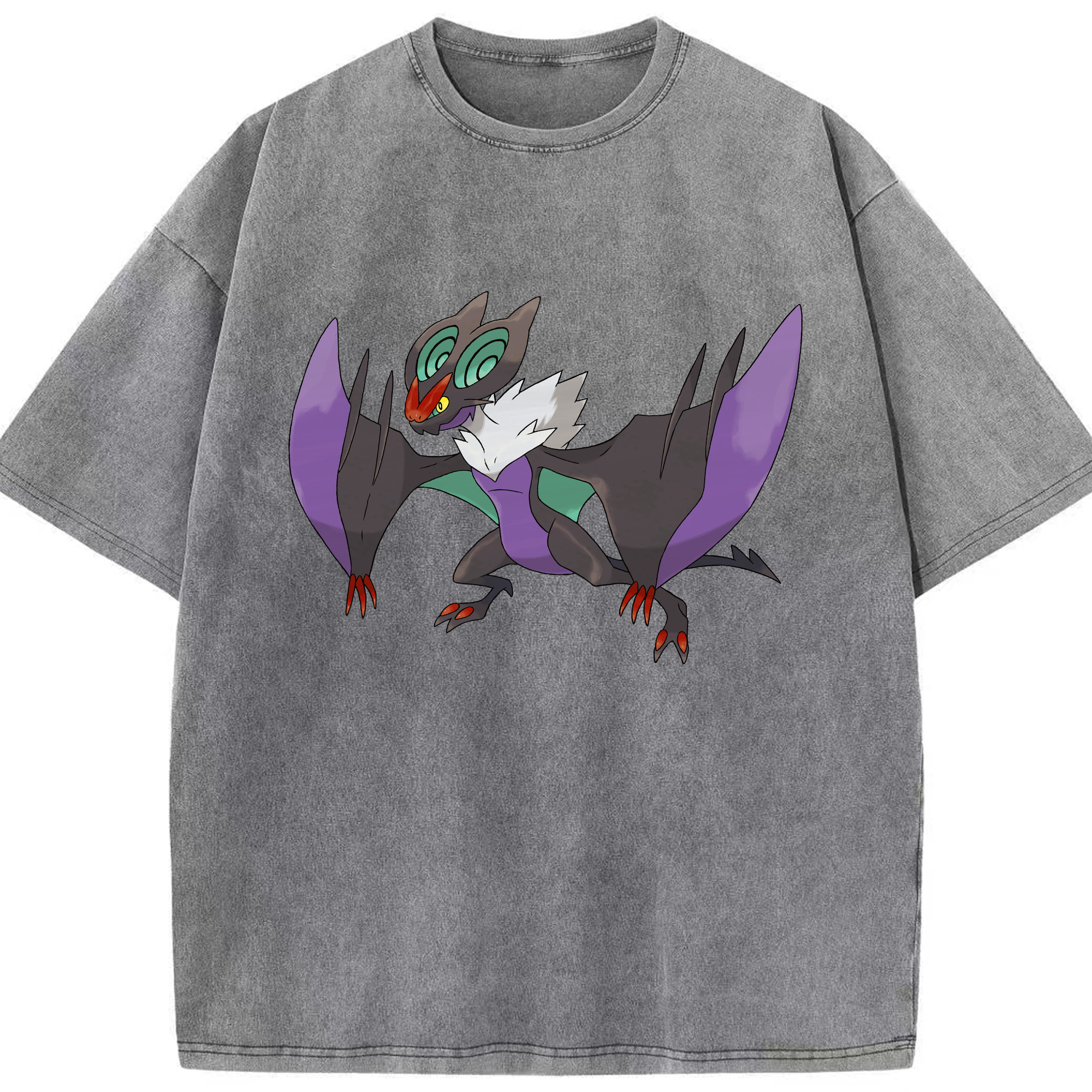 （画像用） ポケットモンスター Pokémon 綿100% ヴィンテージ風 半袖Tシャツ（フロントプリント）