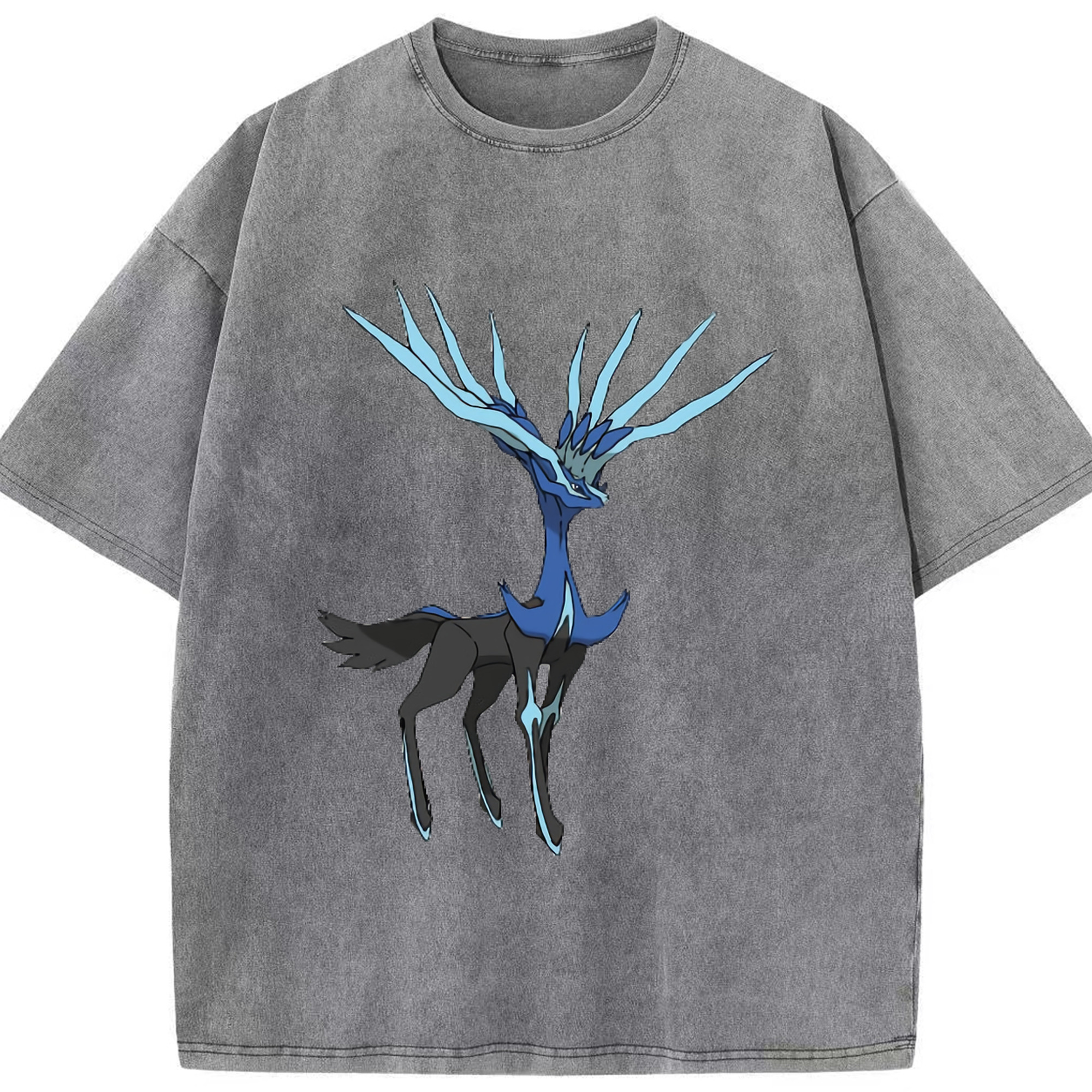 （画像用） ポケットモンスター Pokémon 綿100% ヴィンテージ風 半袖Tシャツ（フロントプリント）