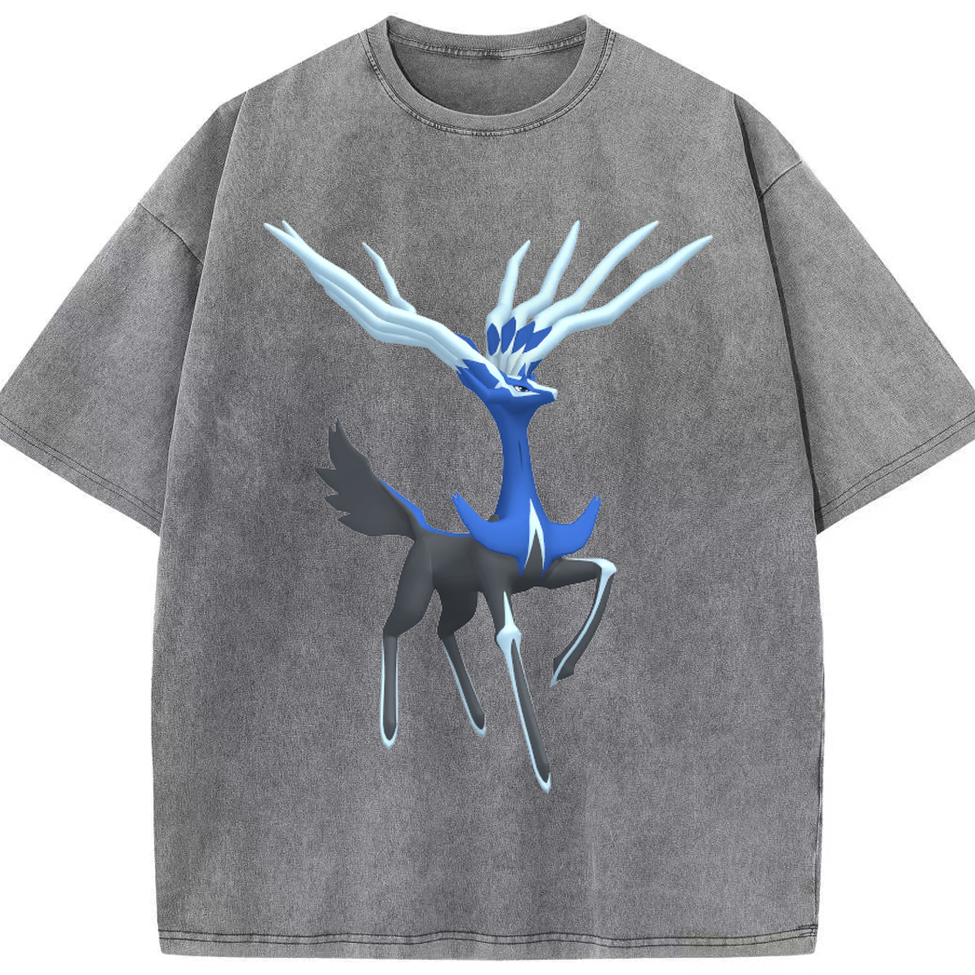 （画像用） ポケットモンスター Pokémon 綿100% ヴィンテージ風 半袖Tシャツ（フロントプリント）