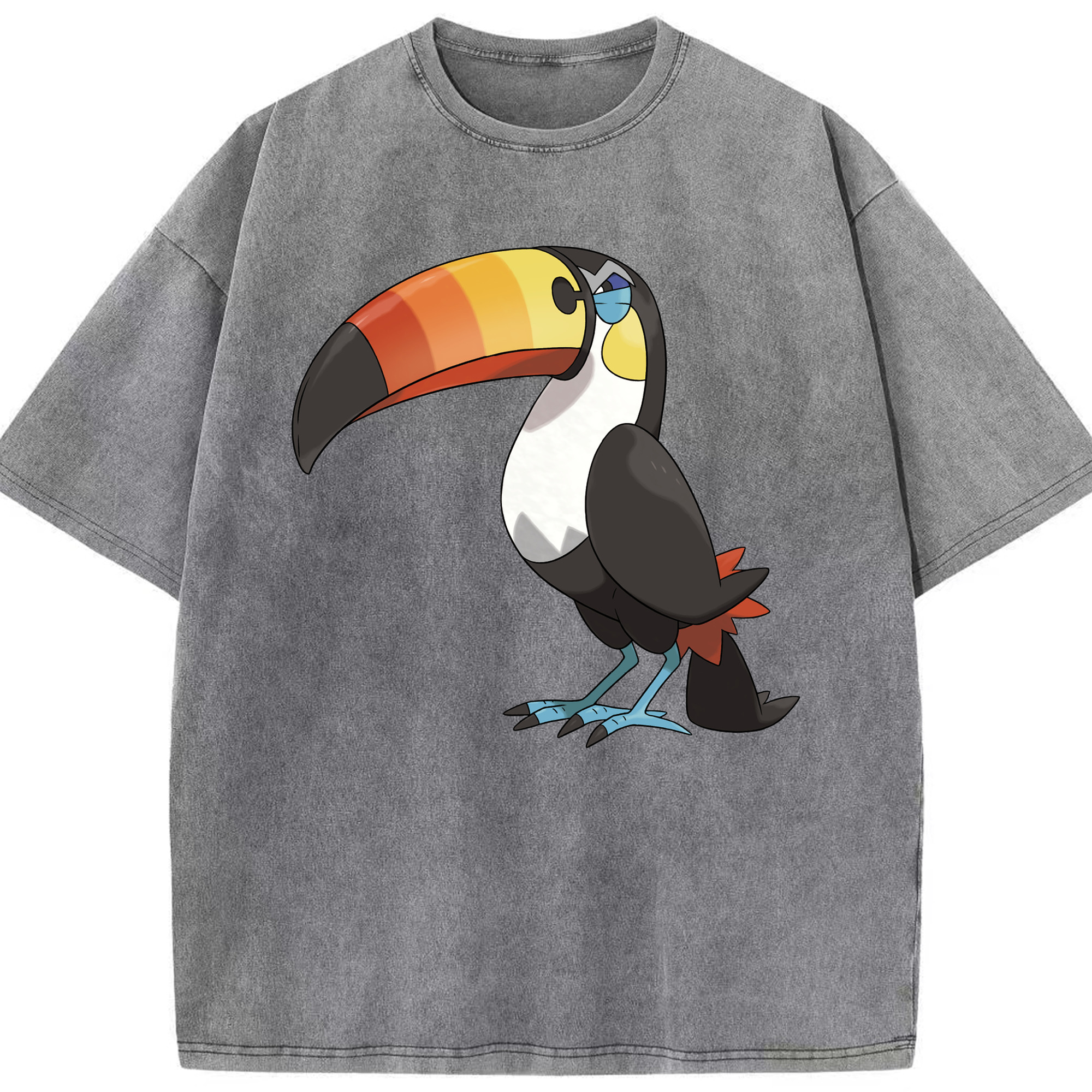 （画像用） ポケットモンスター Pokémon 綿100% ヴィンテージ風 半袖Tシャツ（フロントプリント）