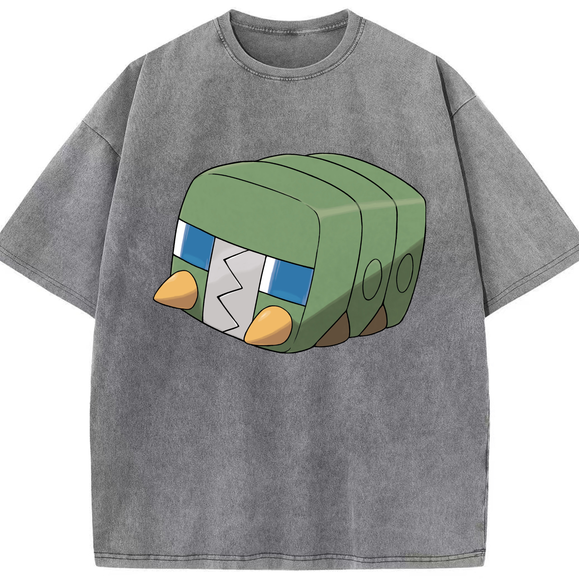 （画像用） ポケットモンスター Pokémon 綿100% ヴィンテージ風 半袖Tシャツ（フロントプリント）