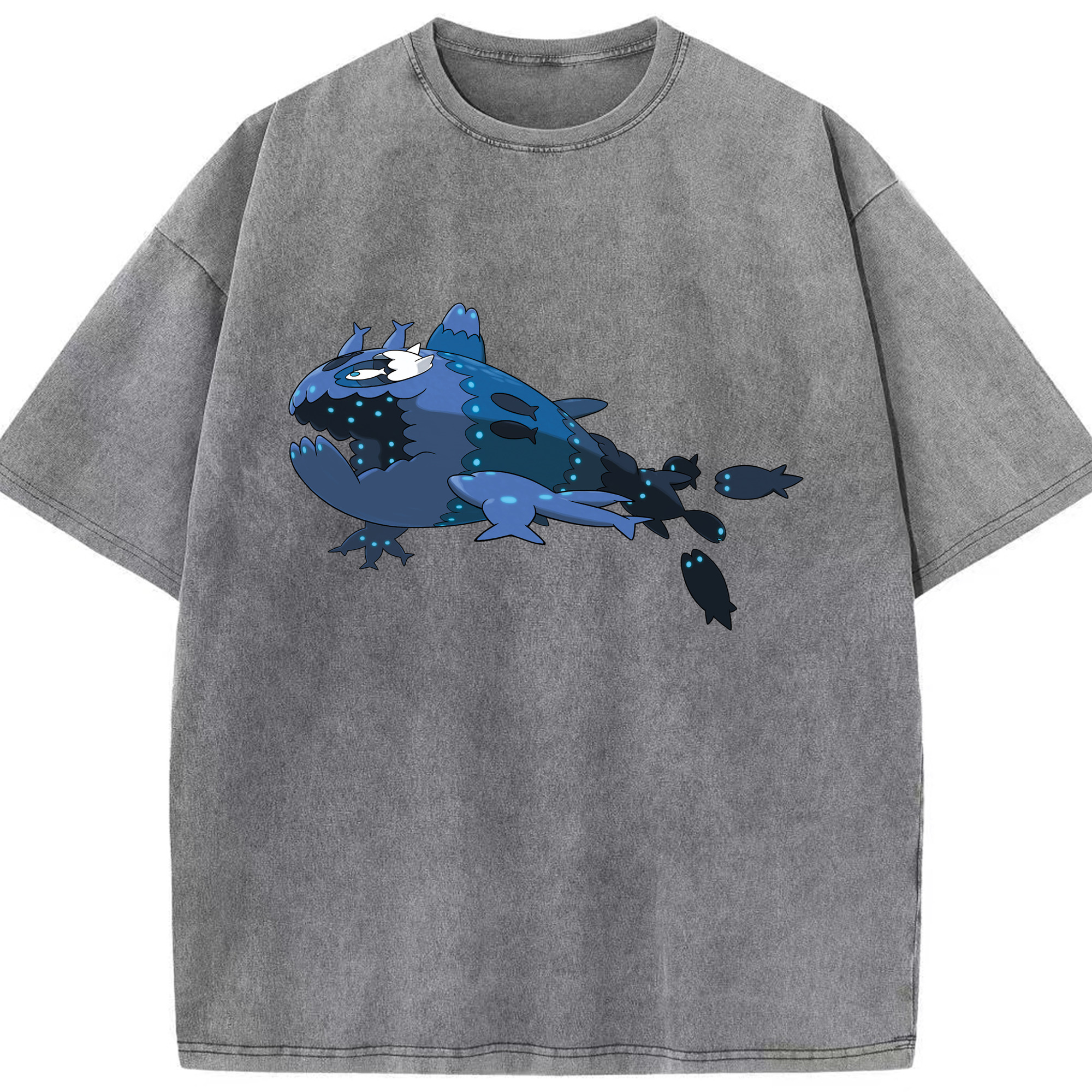 （画像用） ポケットモンスター Pokémon 綿100% ヴィンテージ風 半袖Tシャツ（フロントプリント）