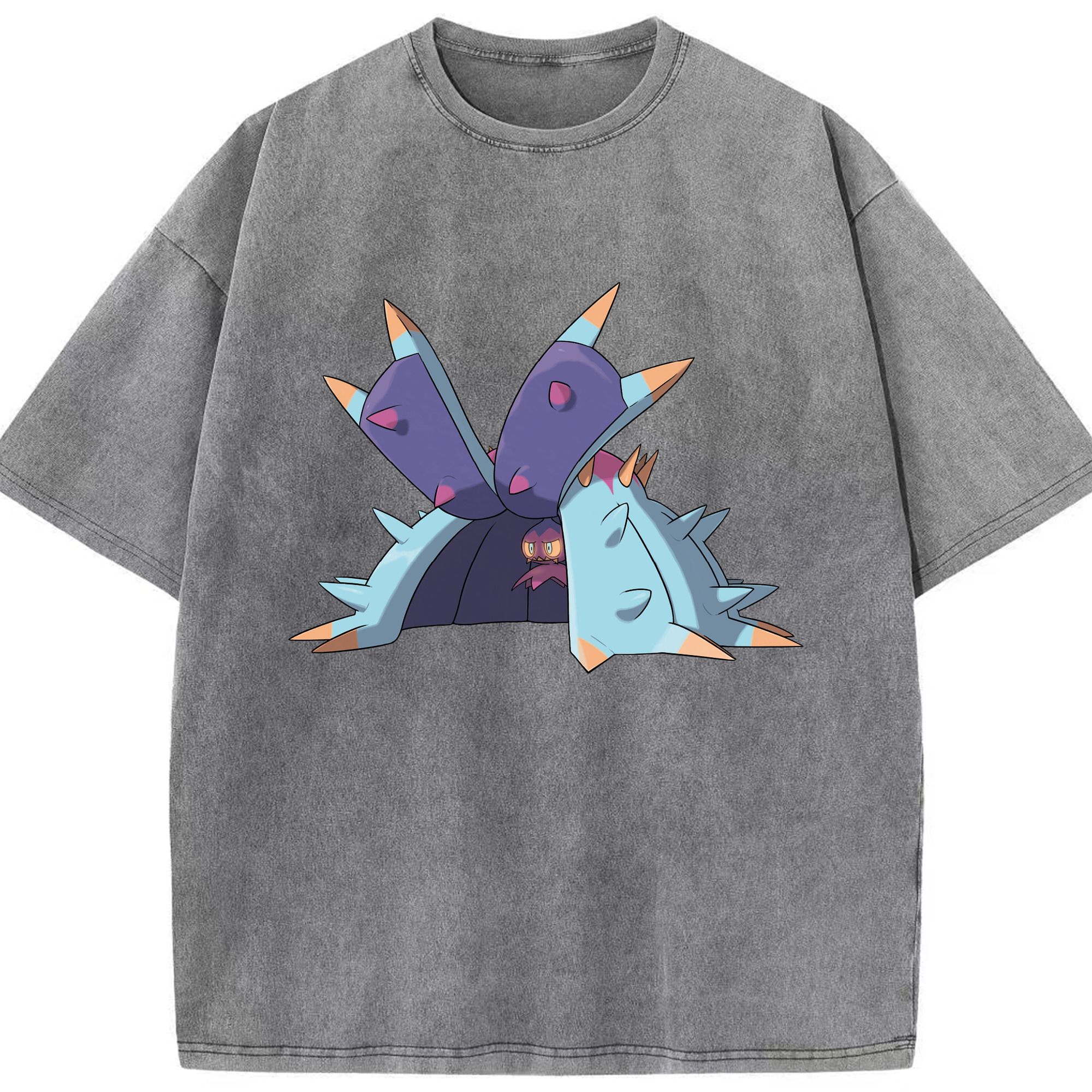 （画像用） ポケットモンスター Pokémon 綿100% ヴィンテージ風 半袖Tシャツ（フロントプリント）
