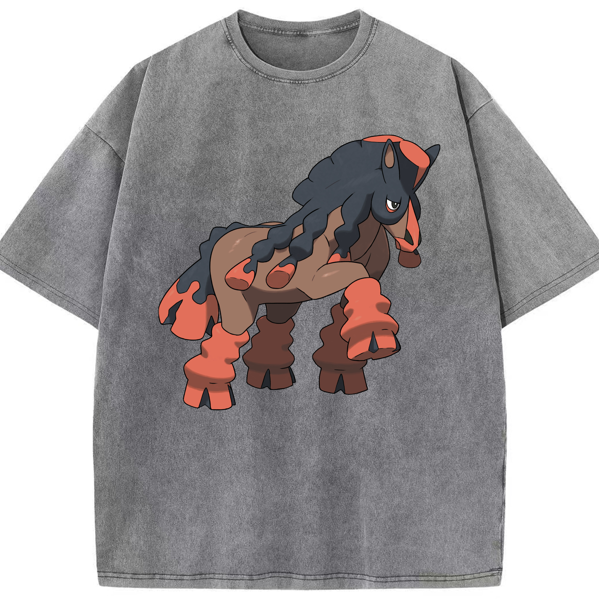 （画像用） ポケットモンスター Pokémon 綿100% ヴィンテージ風 半袖Tシャツ（フロントプリント）