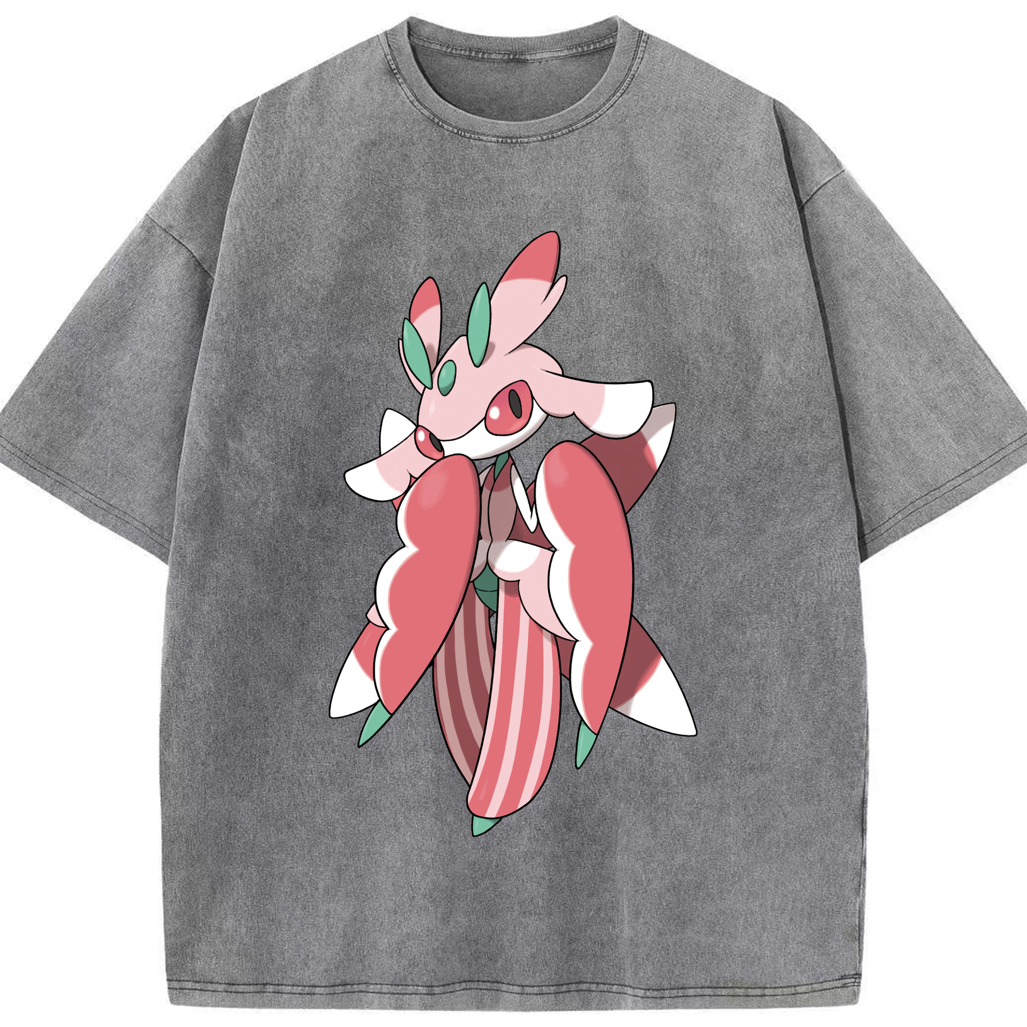 （画像用） ポケットモンスター Pokémon 綿100% ヴィンテージ風 半袖Tシャツ（フロントプリント）