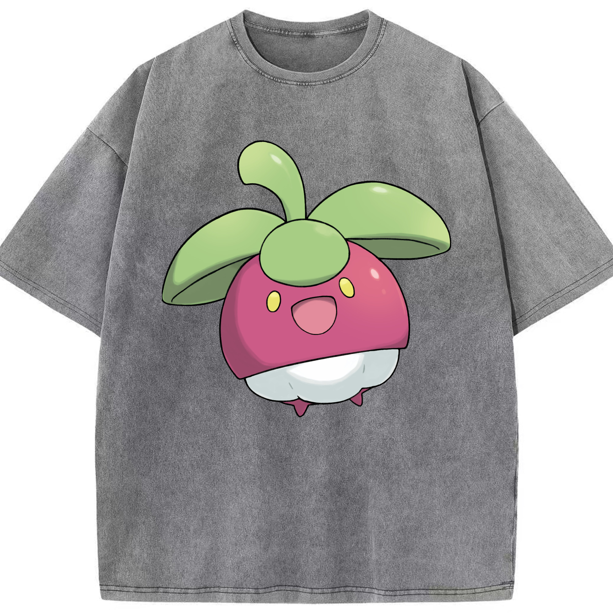 （画像用） ポケットモンスター Pokémon 綿100% ヴィンテージ風 半袖Tシャツ（フロントプリント）