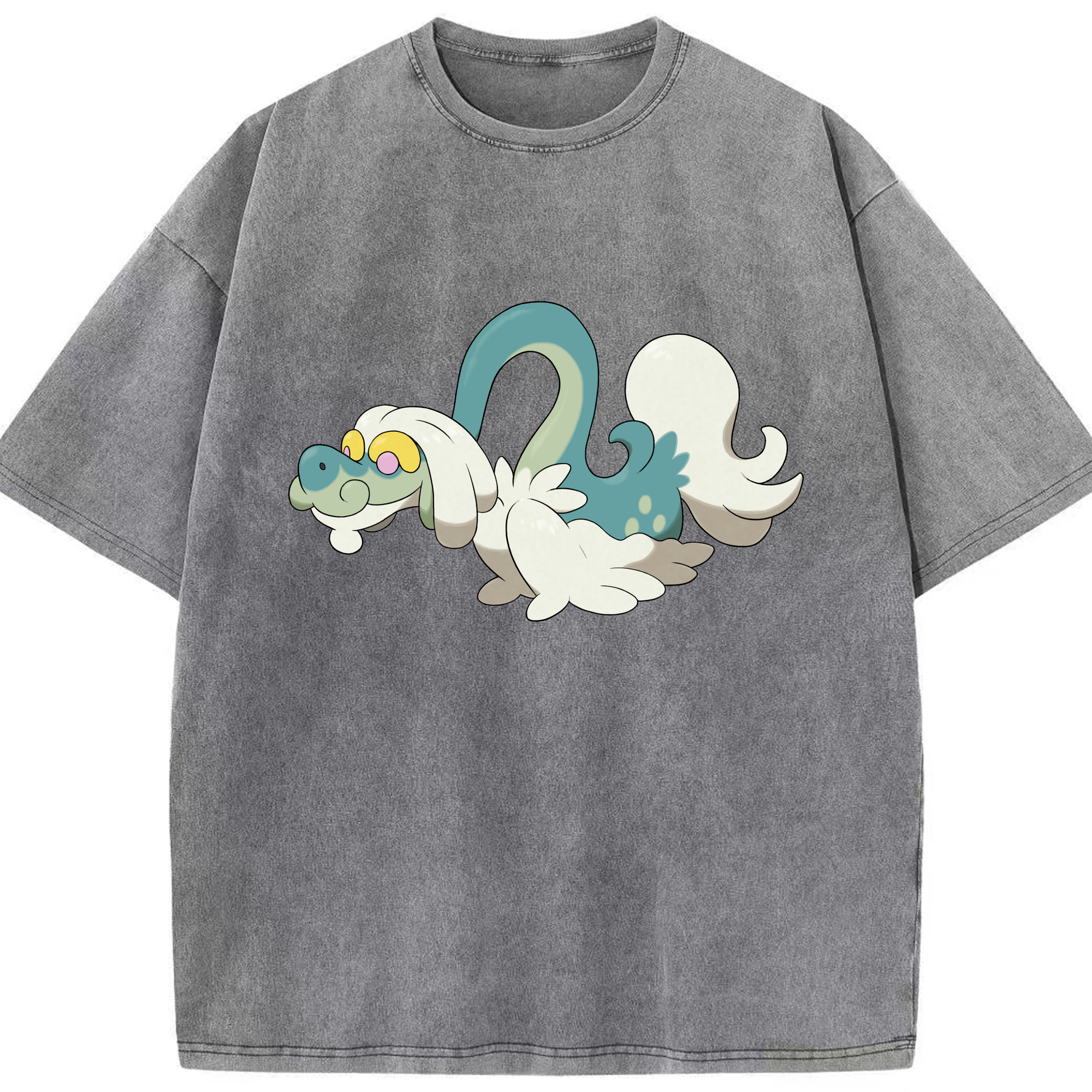 （画像用） ポケットモンスター Pokémon 綿100% ヴィンテージ風 半袖Tシャツ（フロントプリント）