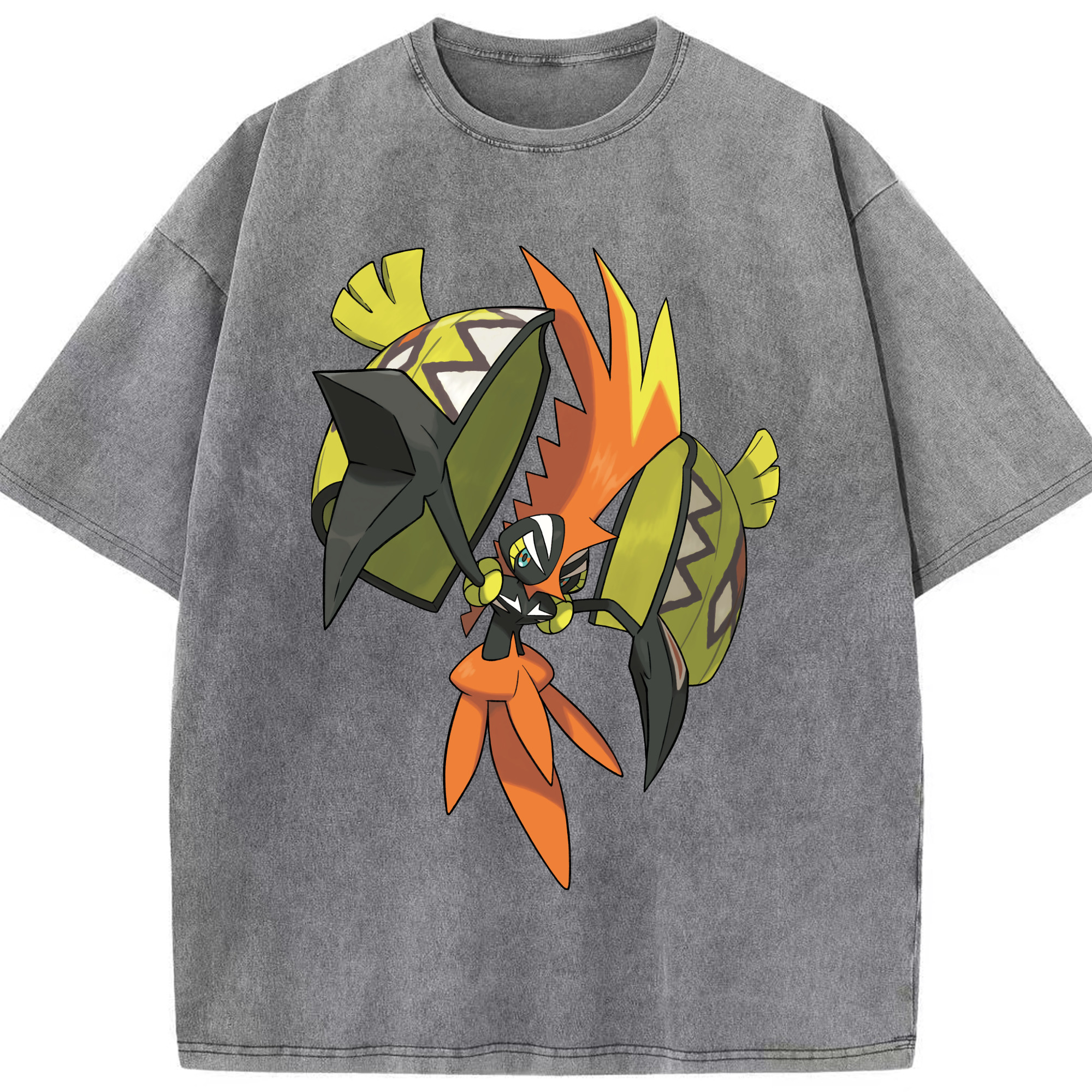 （画像用） ポケットモンスター Pokémon 綿100% ヴィンテージ風 半袖Tシャツ（フロントプリント）
