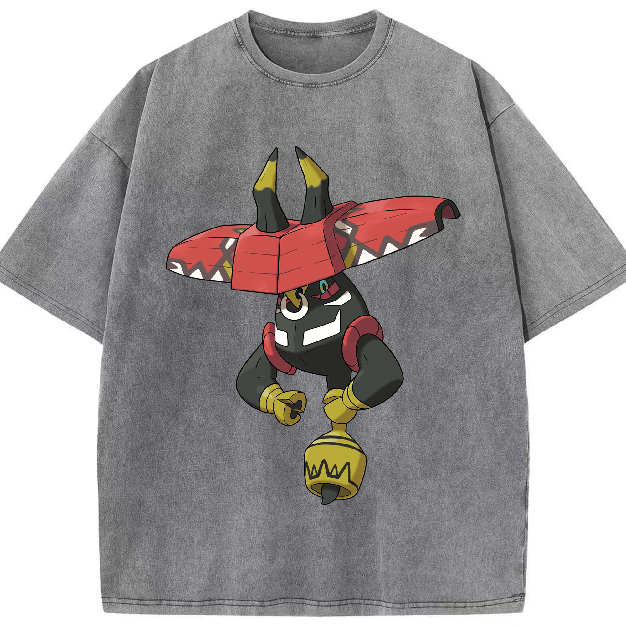 （画像用） ポケットモンスター Pokémon 綿100% ヴィンテージ風 半袖Tシャツ（フロントプリント）