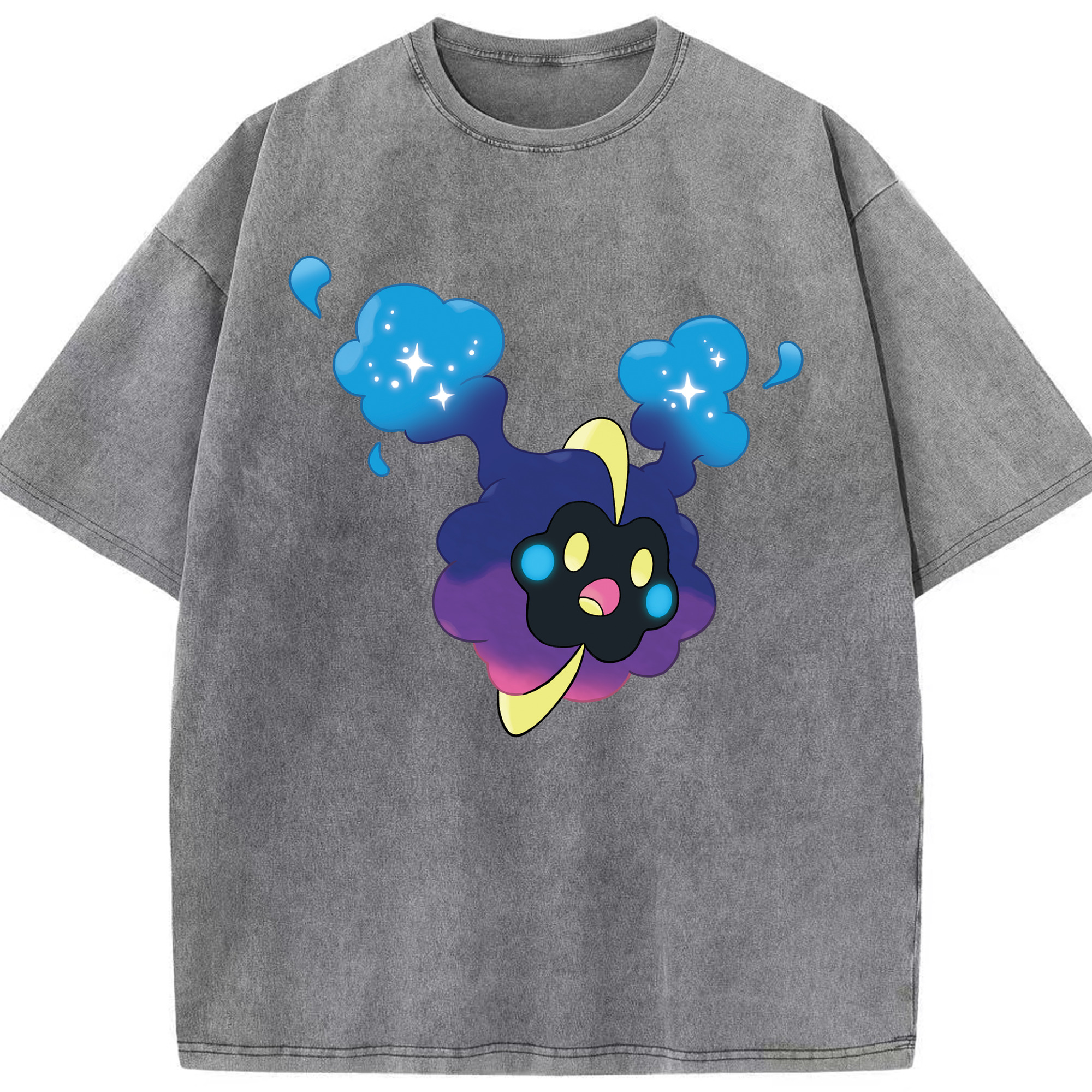 （画像用） ポケットモンスター Pokémon 綿100% ヴィンテージ風 半袖Tシャツ（フロントプリント）