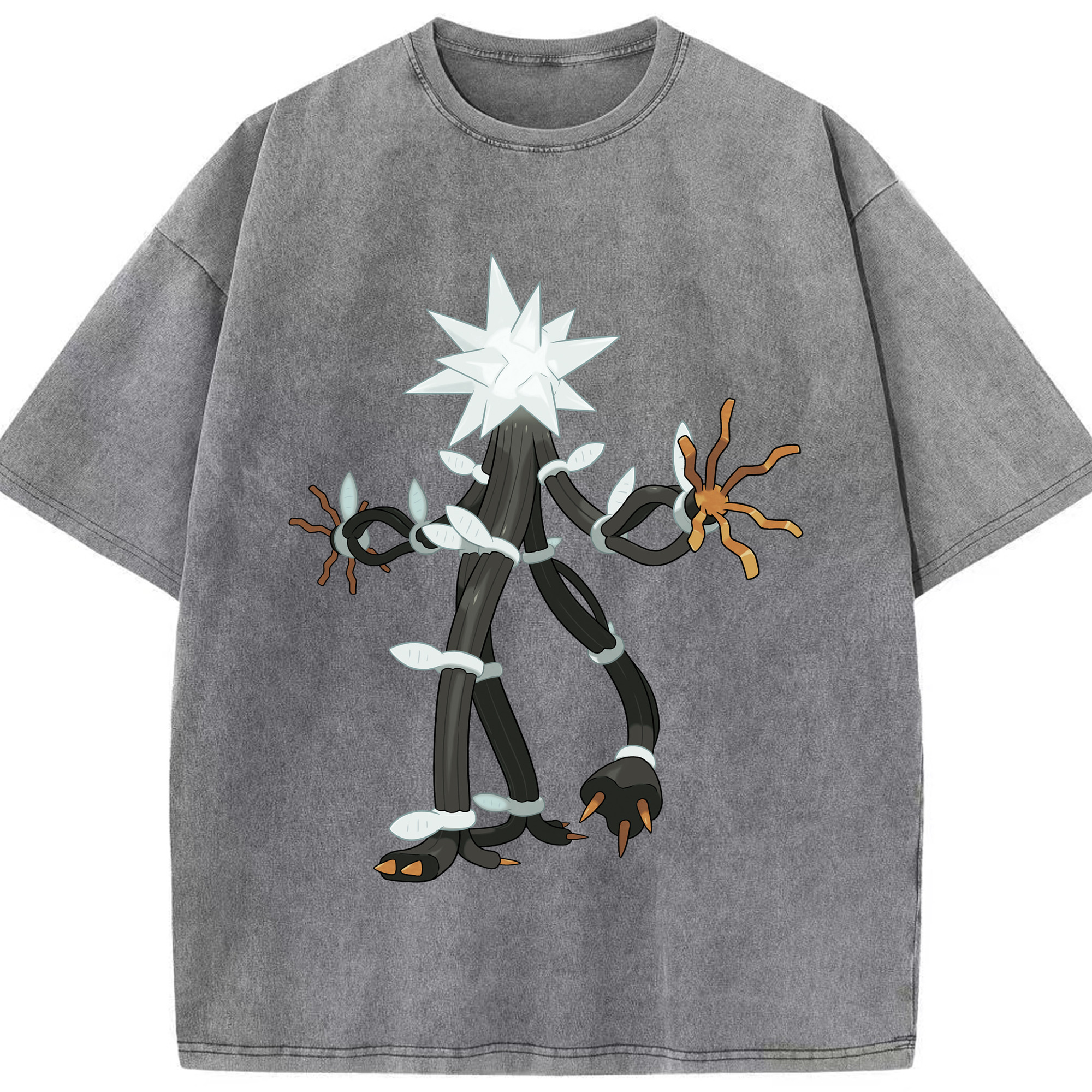 （画像用） ポケットモンスター Pokémon 綿100% ヴィンテージ風 半袖Tシャツ（フロントプリント）