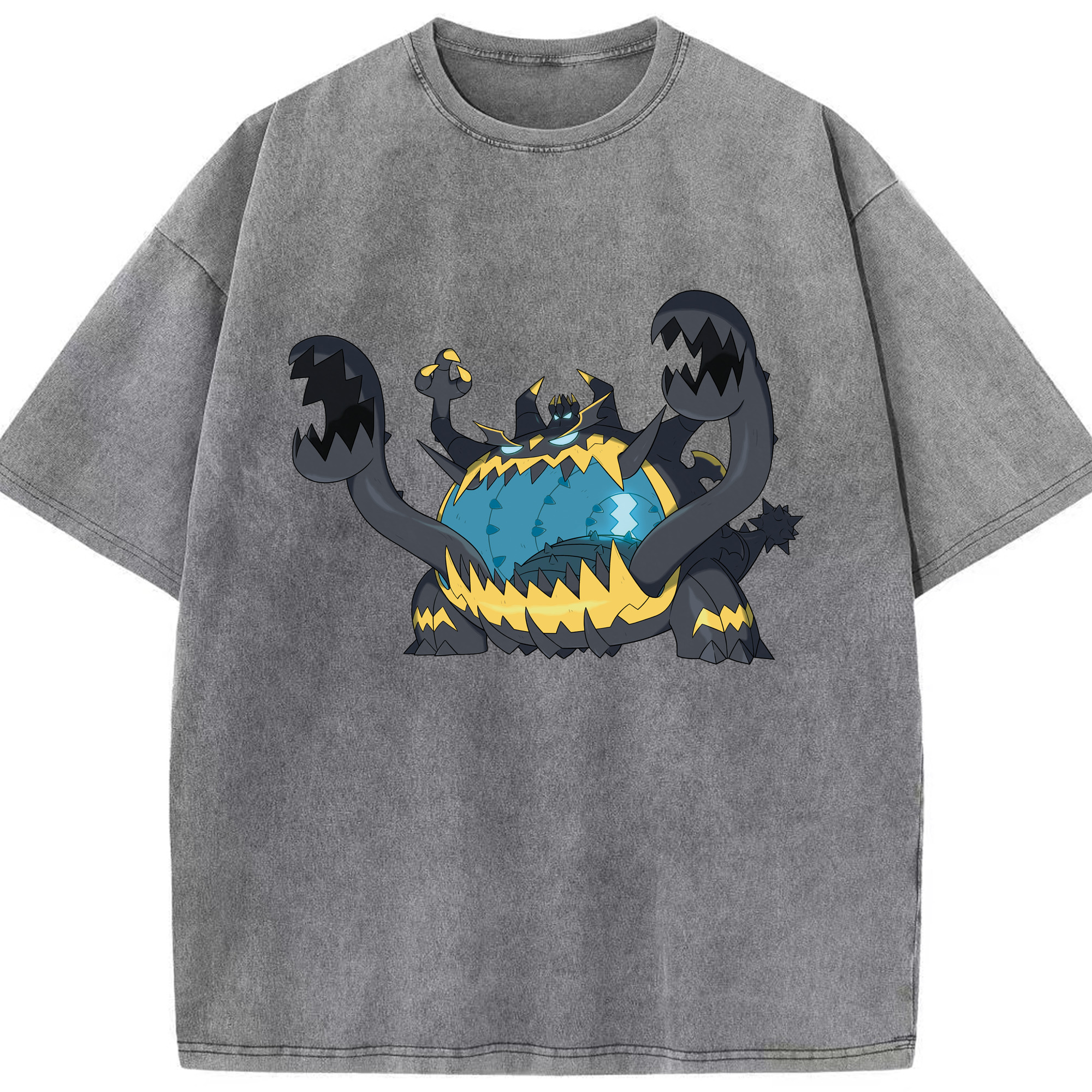 （画像用） ポケットモンスター Pokémon 綿100% ヴィンテージ風 半袖Tシャツ（フロントプリント）