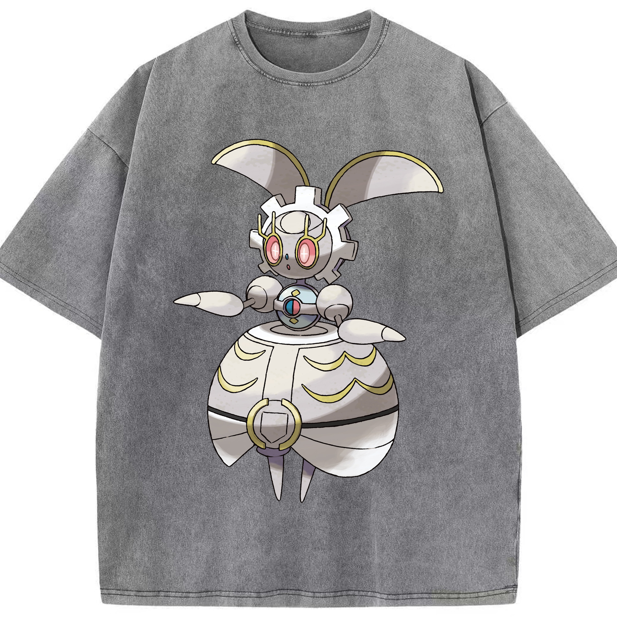 （画像用） ポケットモンスター Pokémon 綿100% ヴィンテージ風 半袖Tシャツ（フロントプリント）