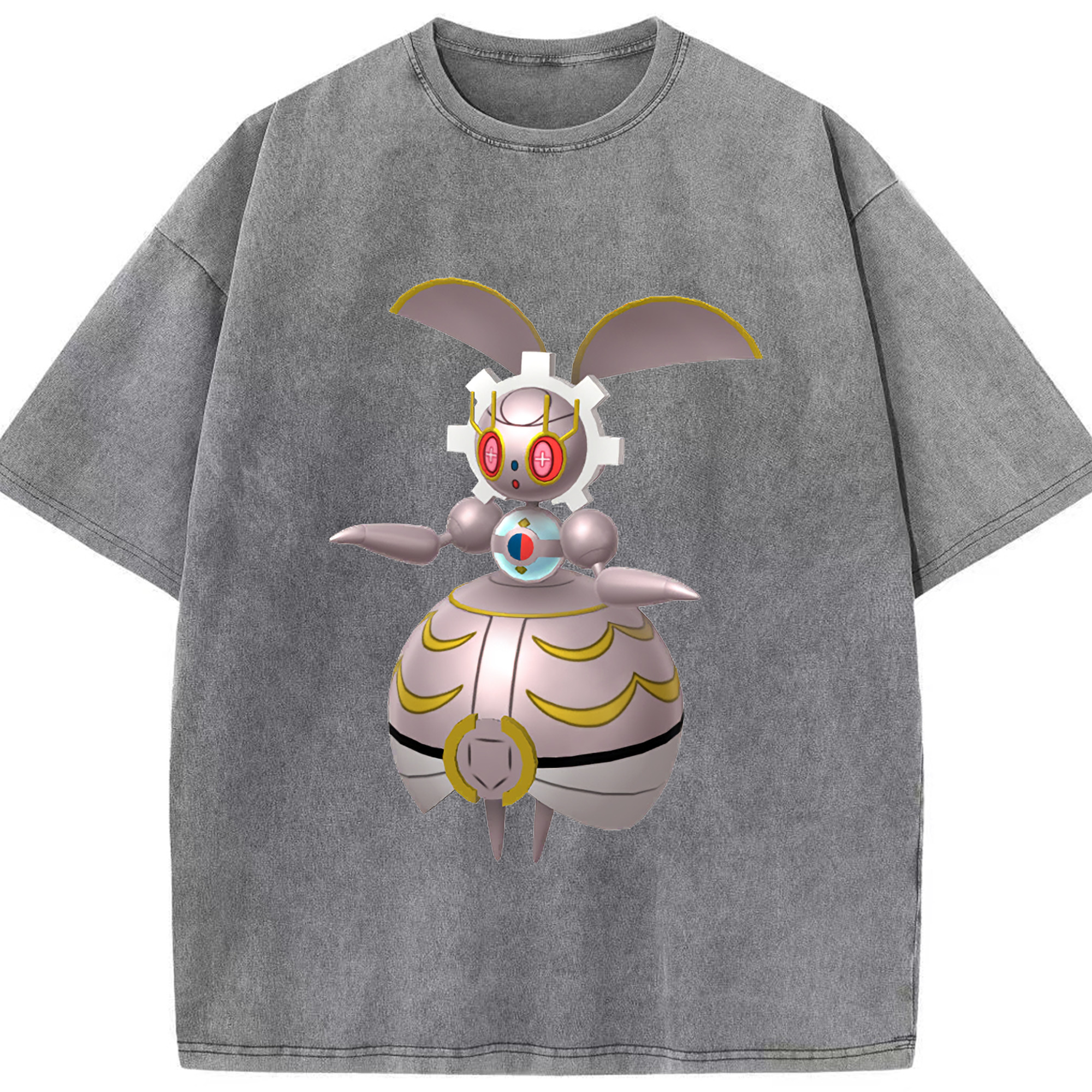 （画像用） ポケットモンスター Pokémon 綿100% ヴィンテージ風 半袖Tシャツ（フロントプリント）