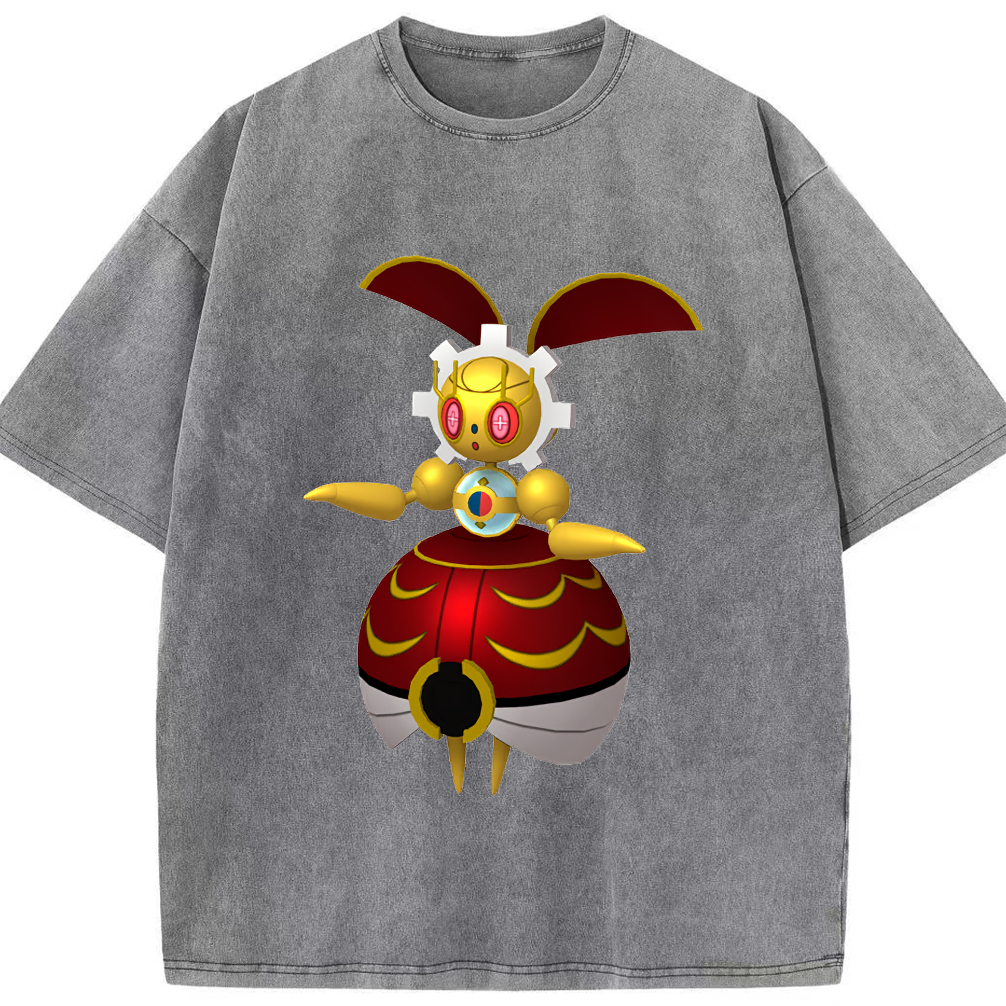 （画像用） ポケットモンスター Pokémon 綿100% ヴィンテージ風 半袖Tシャツ（フロントプリント）