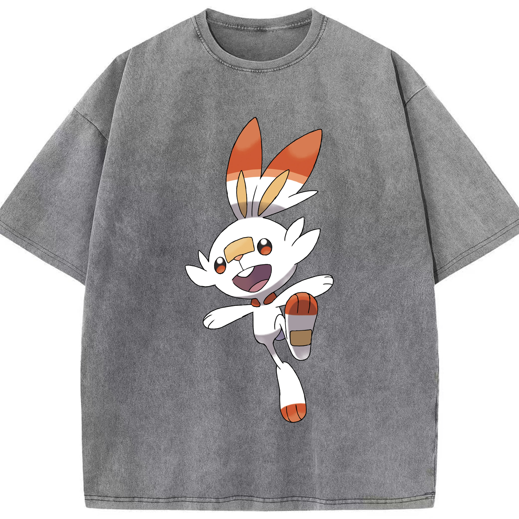 （画像用） ポケットモンスター Pokémon 綿100% ヴィンテージ風 半袖Tシャツ（フロントプリント）