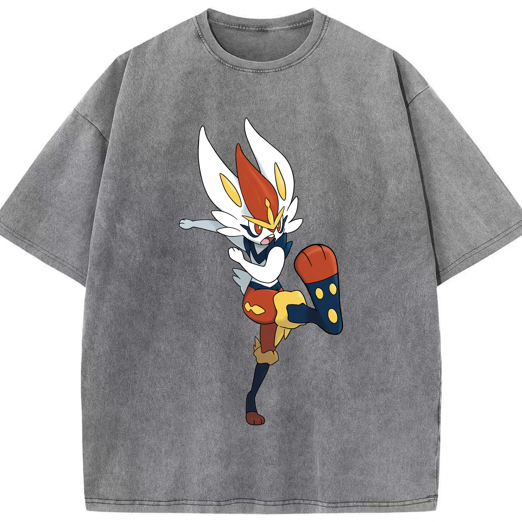 （画像用） ポケットモンスター Pokémon 綿100% ヴィンテージ風 半袖Tシャツ（フロントプリント）