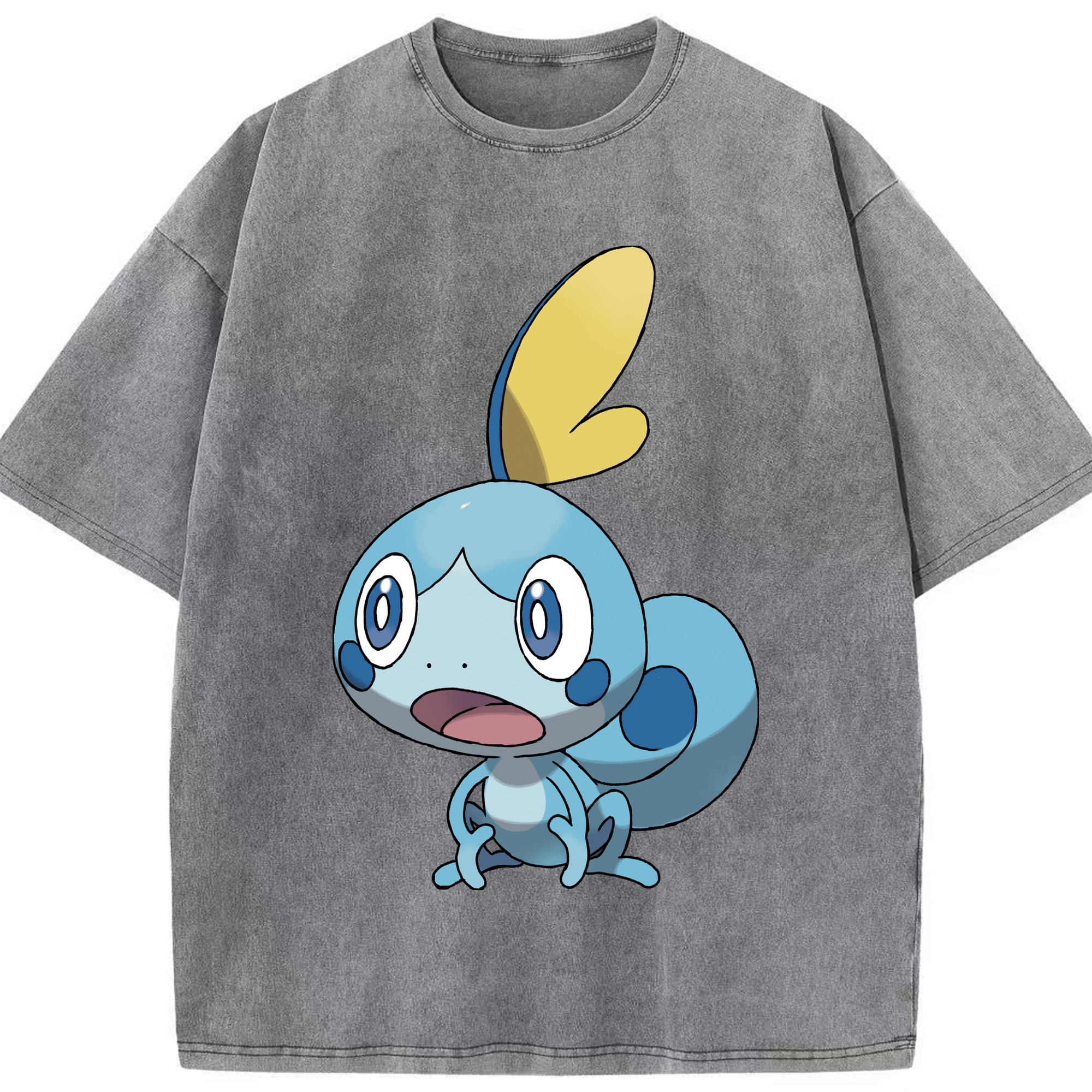 （画像用） ポケットモンスター Pokémon 綿100% ヴィンテージ風 半袖Tシャツ（フロントプリント）