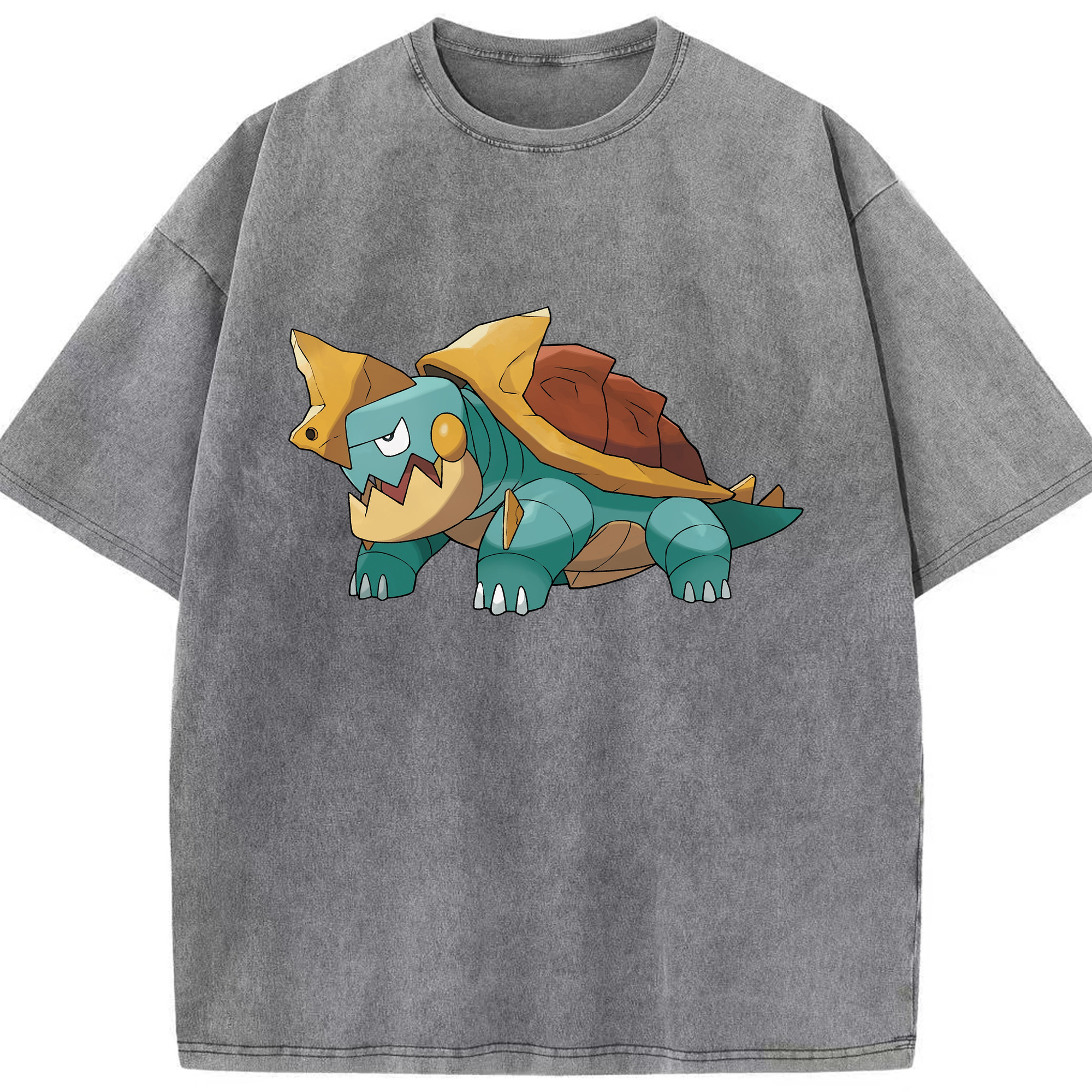 （画像用） ポケットモンスター Pokémon 綿100% ヴィンテージ風 半袖Tシャツ（フロントプリント）
