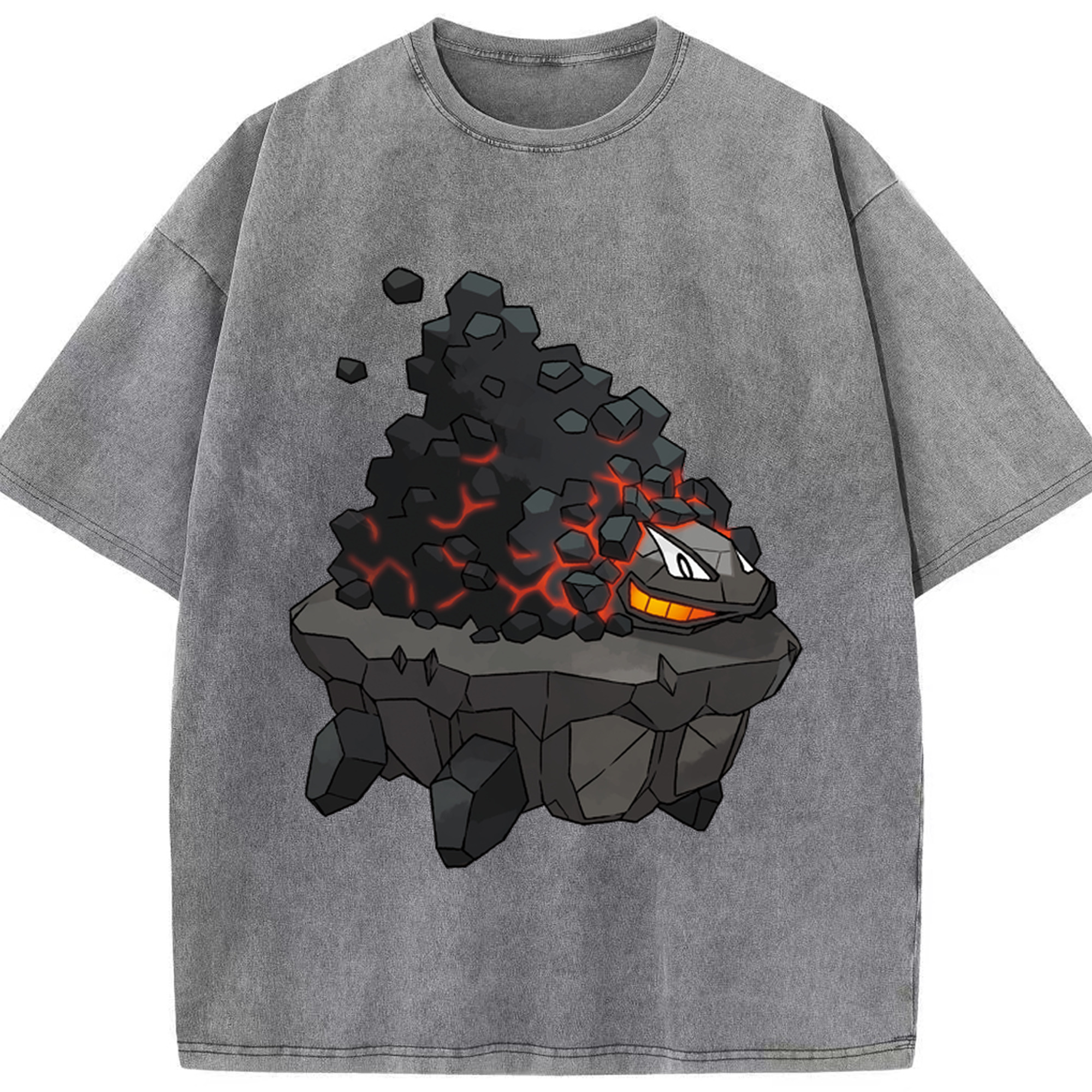（画像用） ポケットモンスター Pokémon 綿100% ヴィンテージ風 半袖Tシャツ（フロントプリント）
