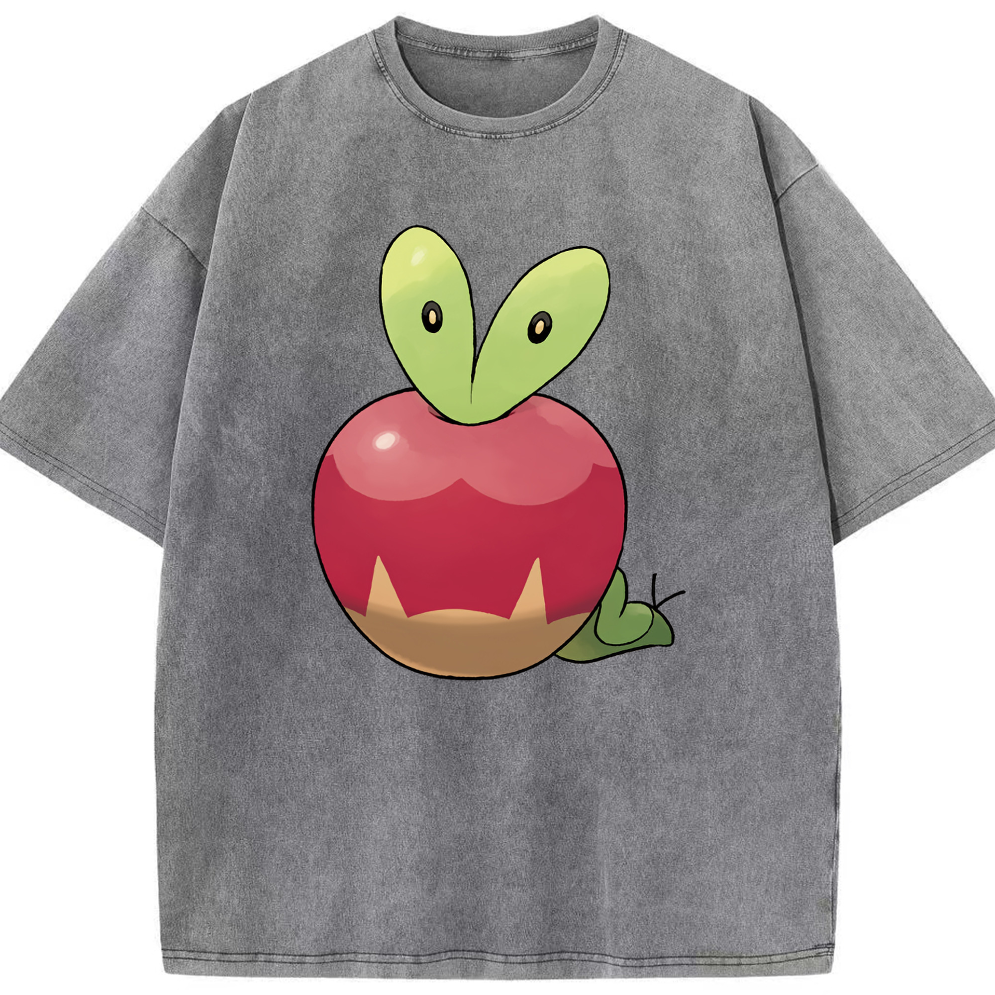 （画像用） ポケットモンスター Pokémon 綿100% ヴィンテージ風 半袖Tシャツ（フロントプリント）
