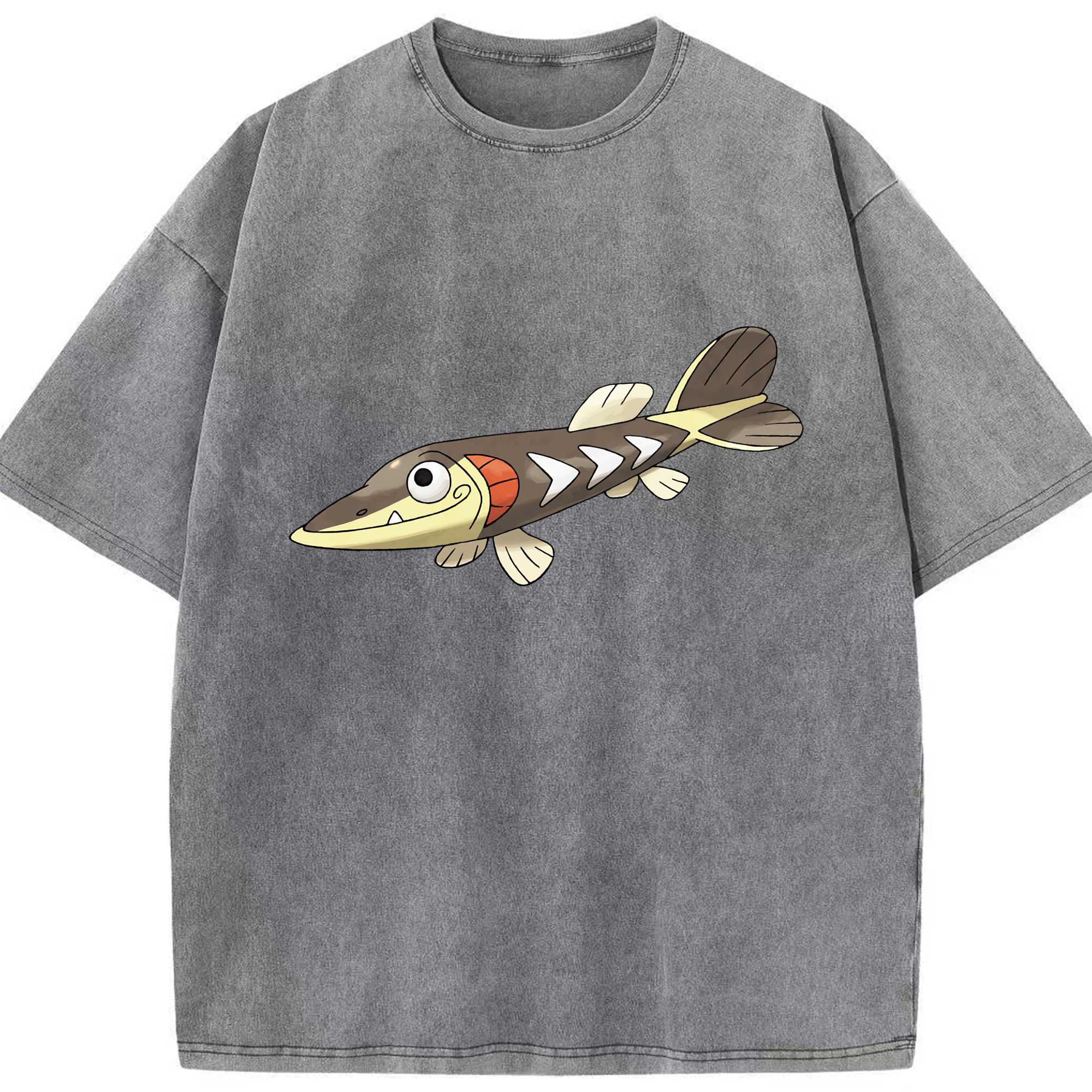（画像用） ポケットモンスター Pokémon 綿100% ヴィンテージ風 半袖Tシャツ（フロントプリント）