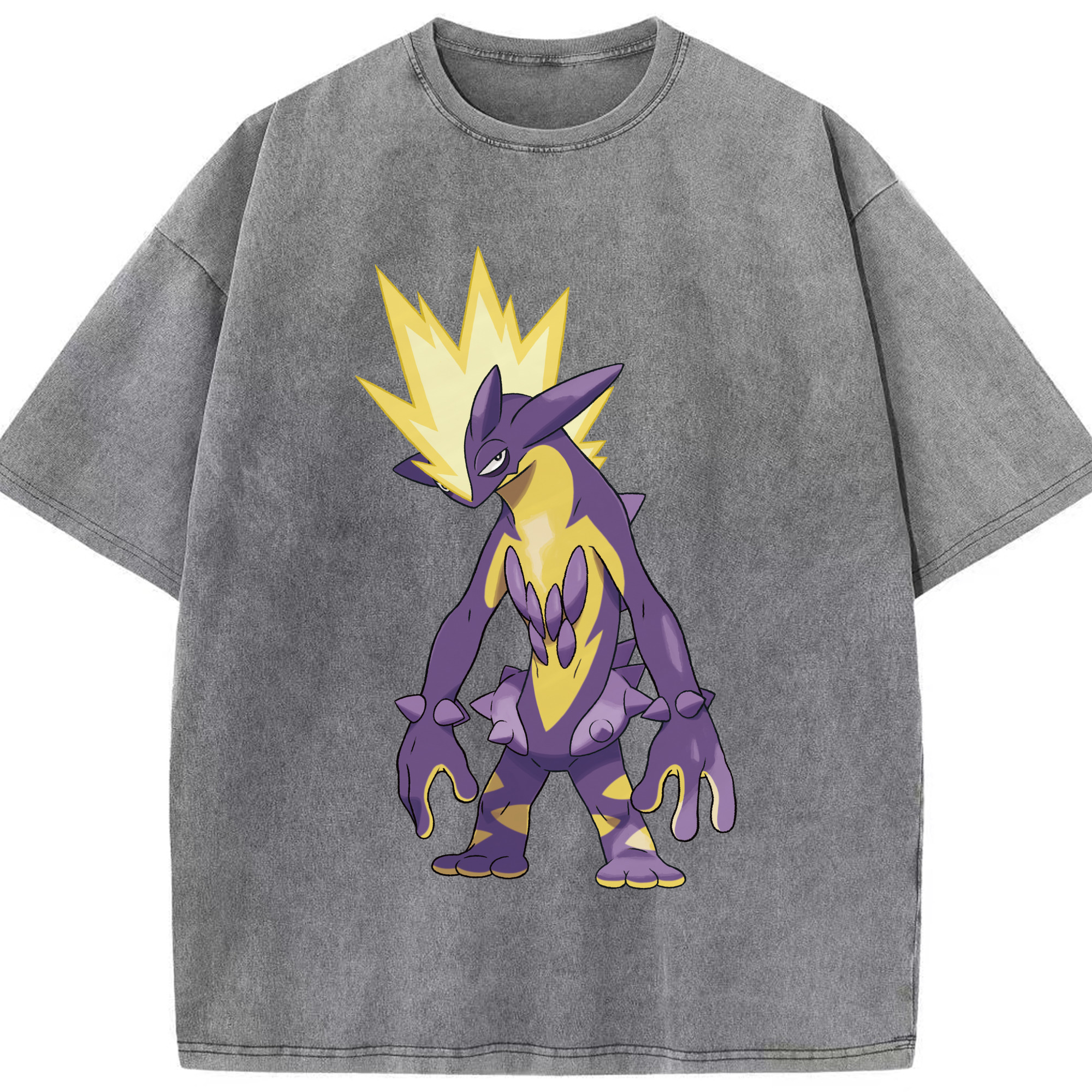 （画像用） ポケットモンスター Pokémon 綿100% ヴィンテージ風 半袖Tシャツ（フロントプリント）