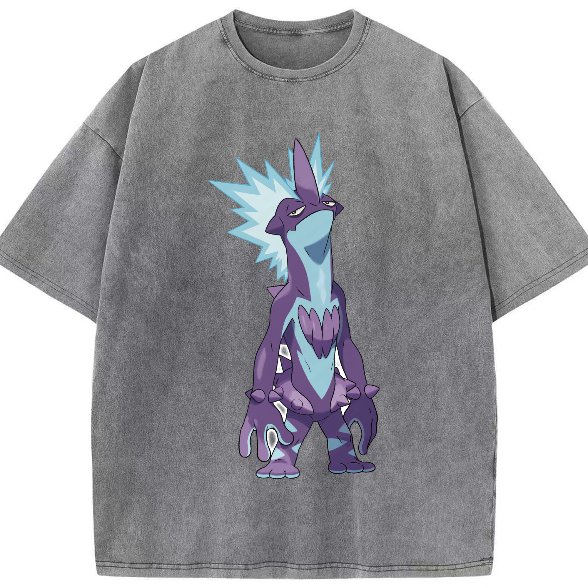 （画像用） ポケットモンスター Pokémon 綿100% ヴィンテージ風 半袖Tシャツ（フロントプリント）