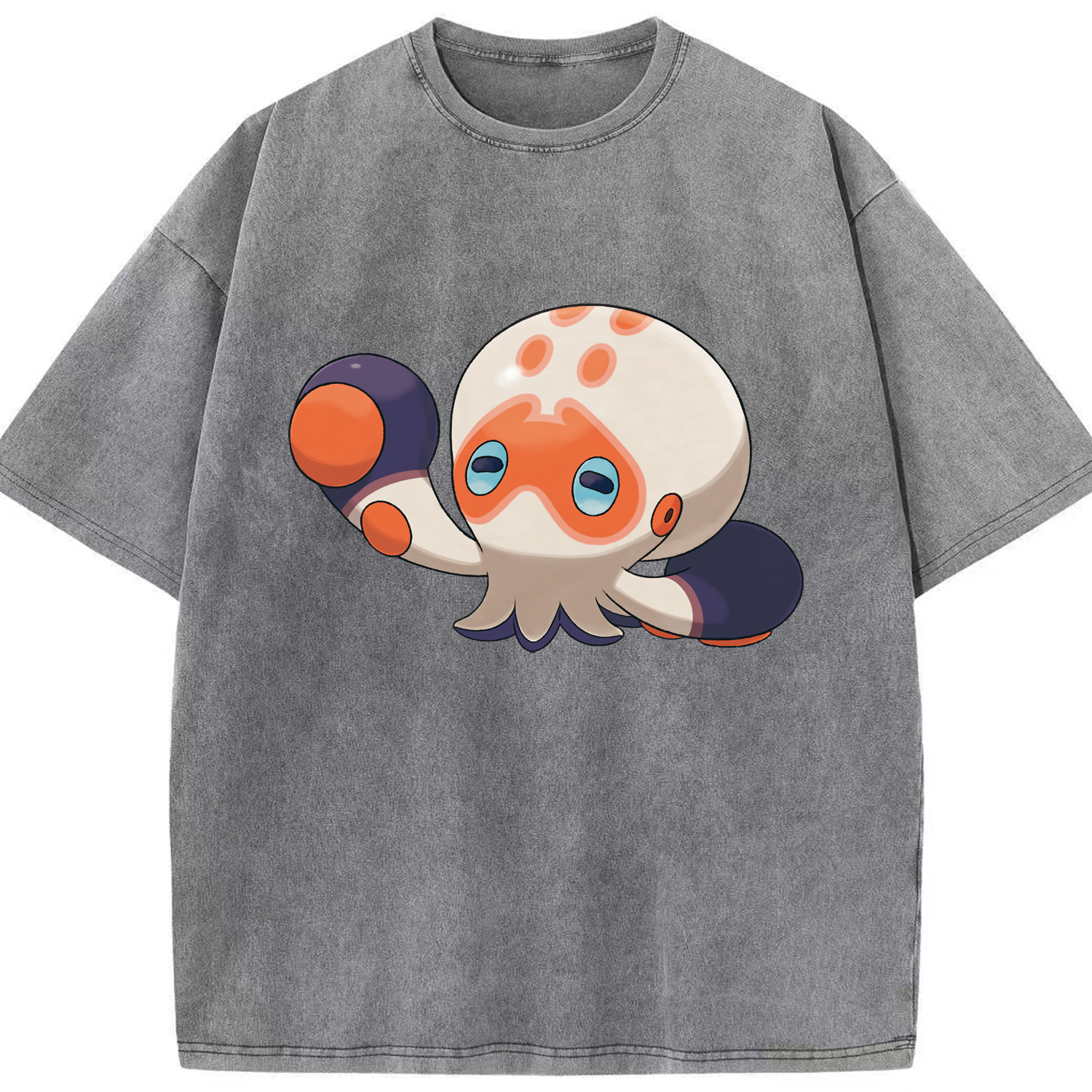 （画像用） ポケットモンスター Pokémon 綿100% ヴィンテージ風 半袖Tシャツ（フロントプリント）
