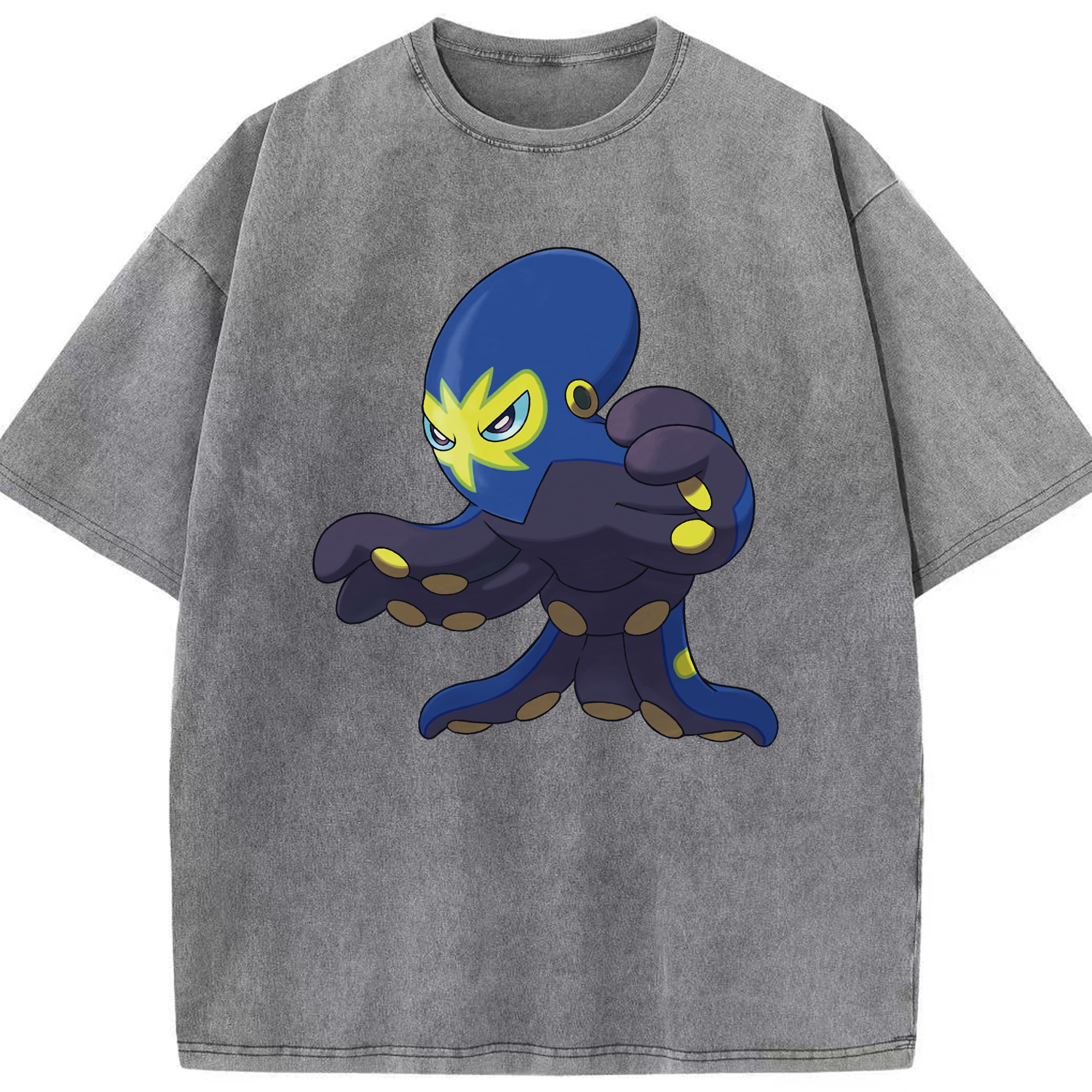 （画像用） ポケットモンスター Pokémon 綿100% ヴィンテージ風 半袖Tシャツ（フロントプリント）