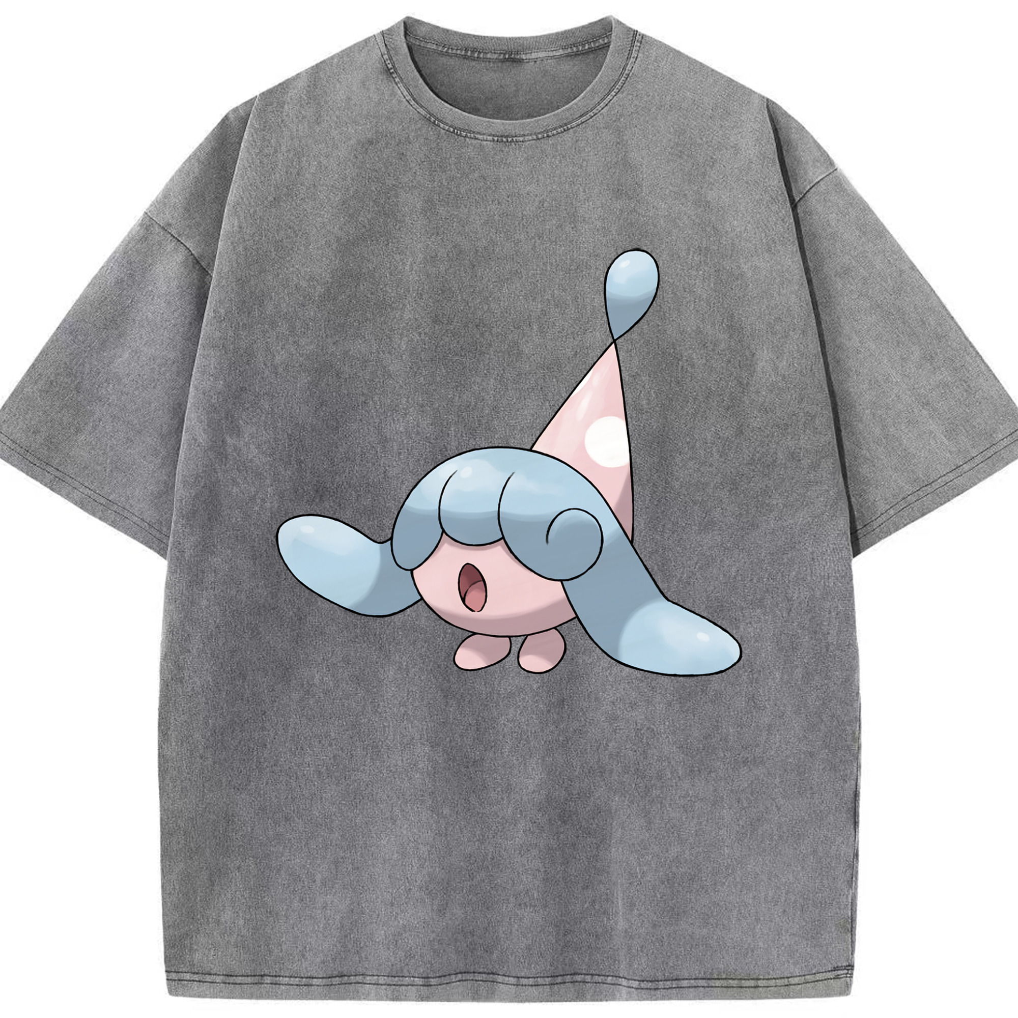 （画像用） ポケットモンスター Pokémon 綿100% ヴィンテージ風 半袖Tシャツ（フロントプリント）