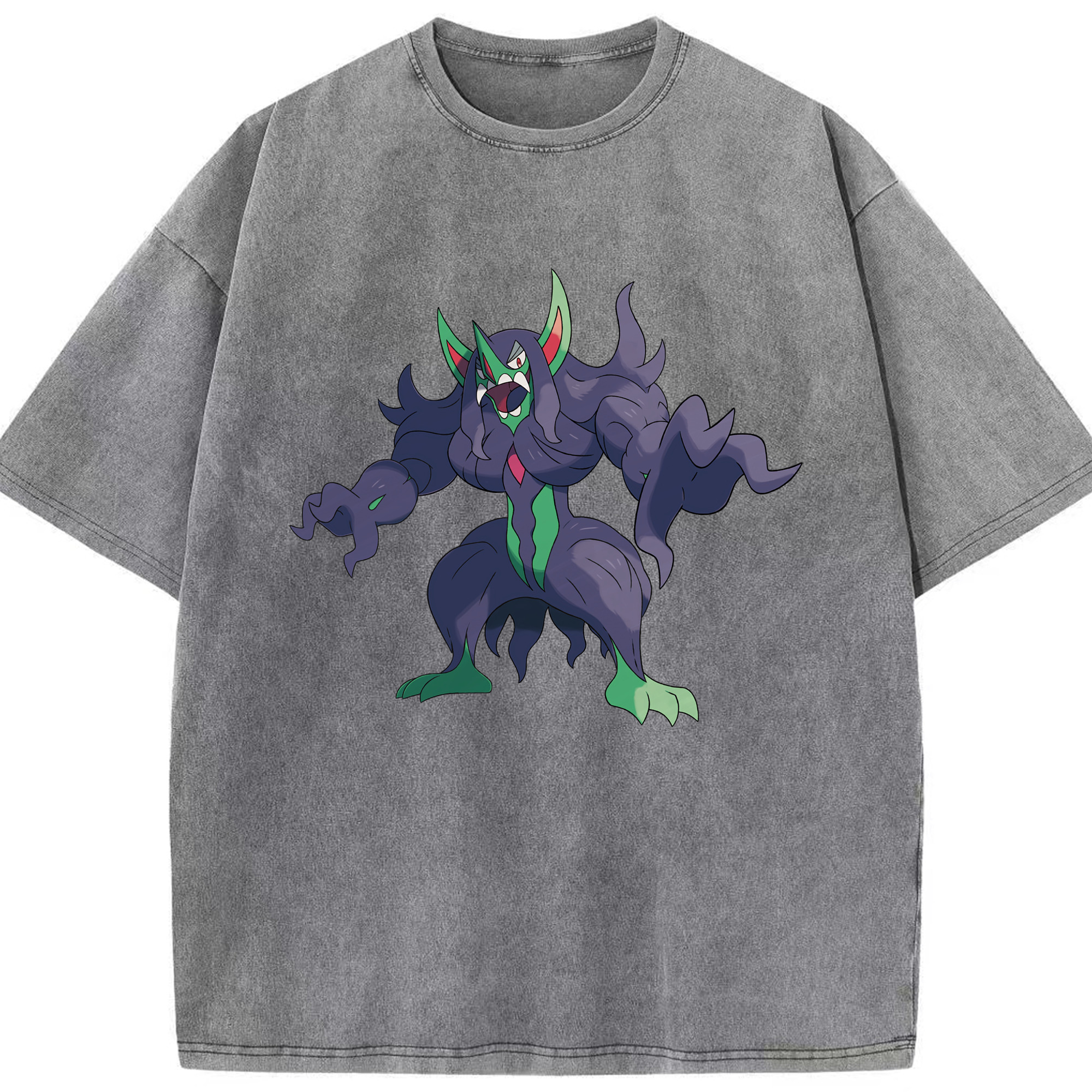 （画像用） ポケットモンスター Pokémon 綿100% ヴィンテージ風 半袖Tシャツ（フロントプリント）