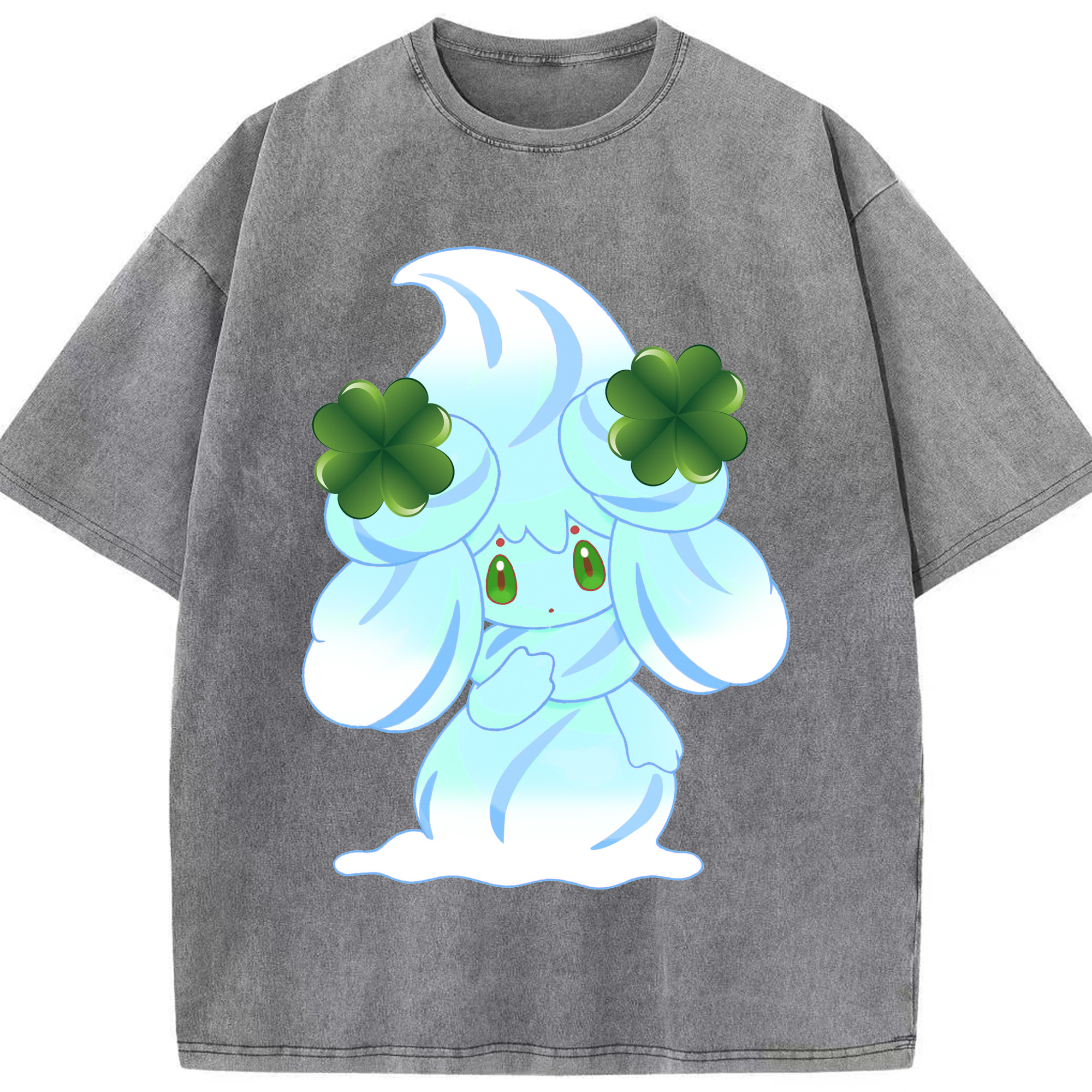 （画像用） ポケットモンスター Pokémon 綿100% ヴィンテージ風 半袖Tシャツ（フロントプリント）