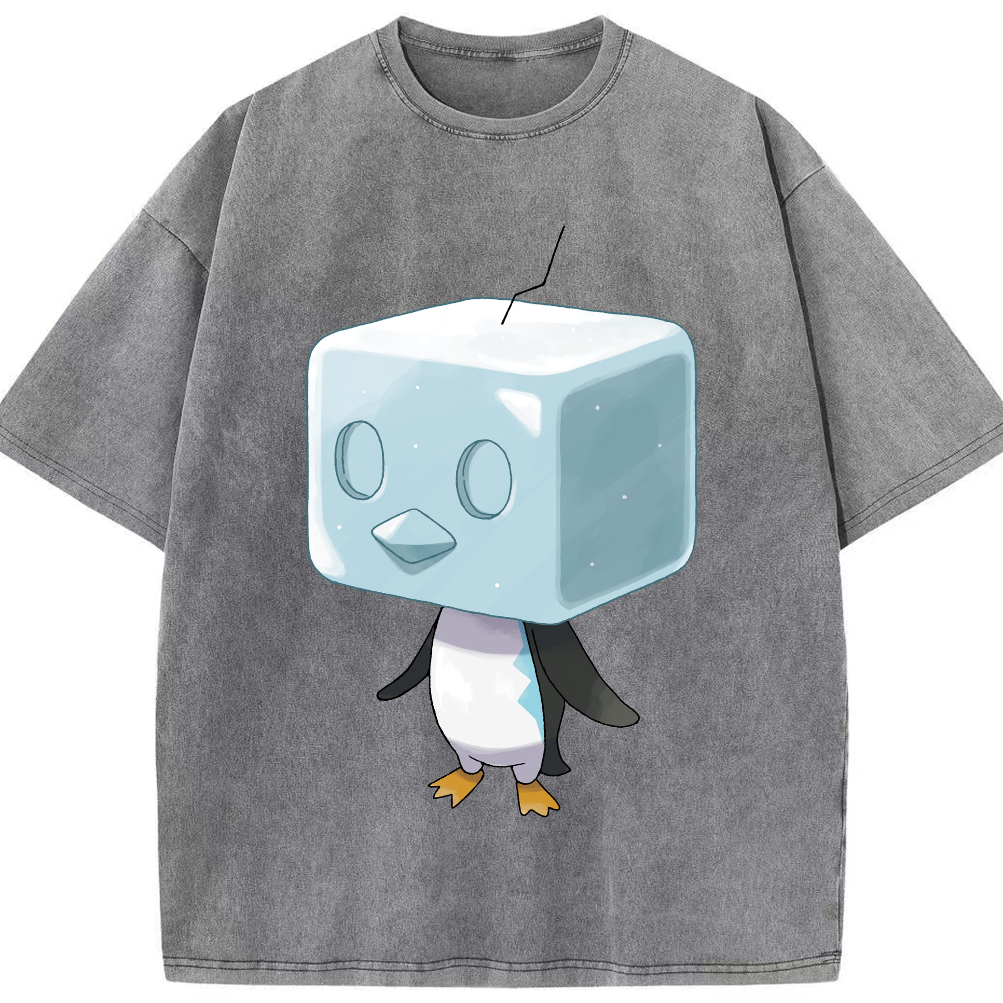 （画像用） ポケットモンスター Pokémon 綿100% ヴィンテージ風 半袖Tシャツ（フロントプリント）
