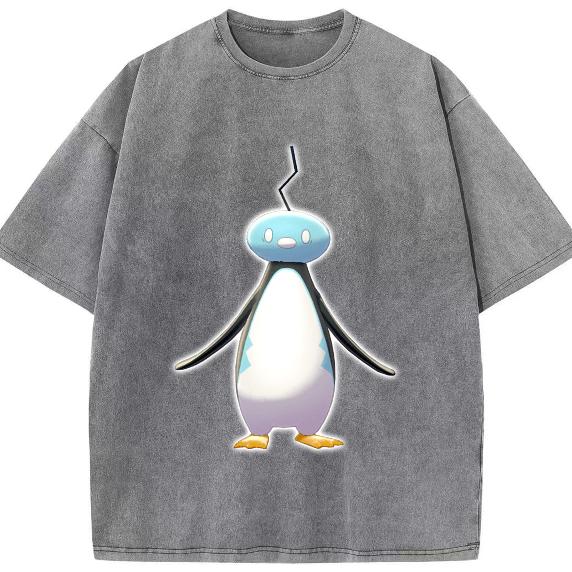 （画像用） ポケットモンスター Pokémon 綿100% ヴィンテージ風 半袖Tシャツ（フロントプリント）