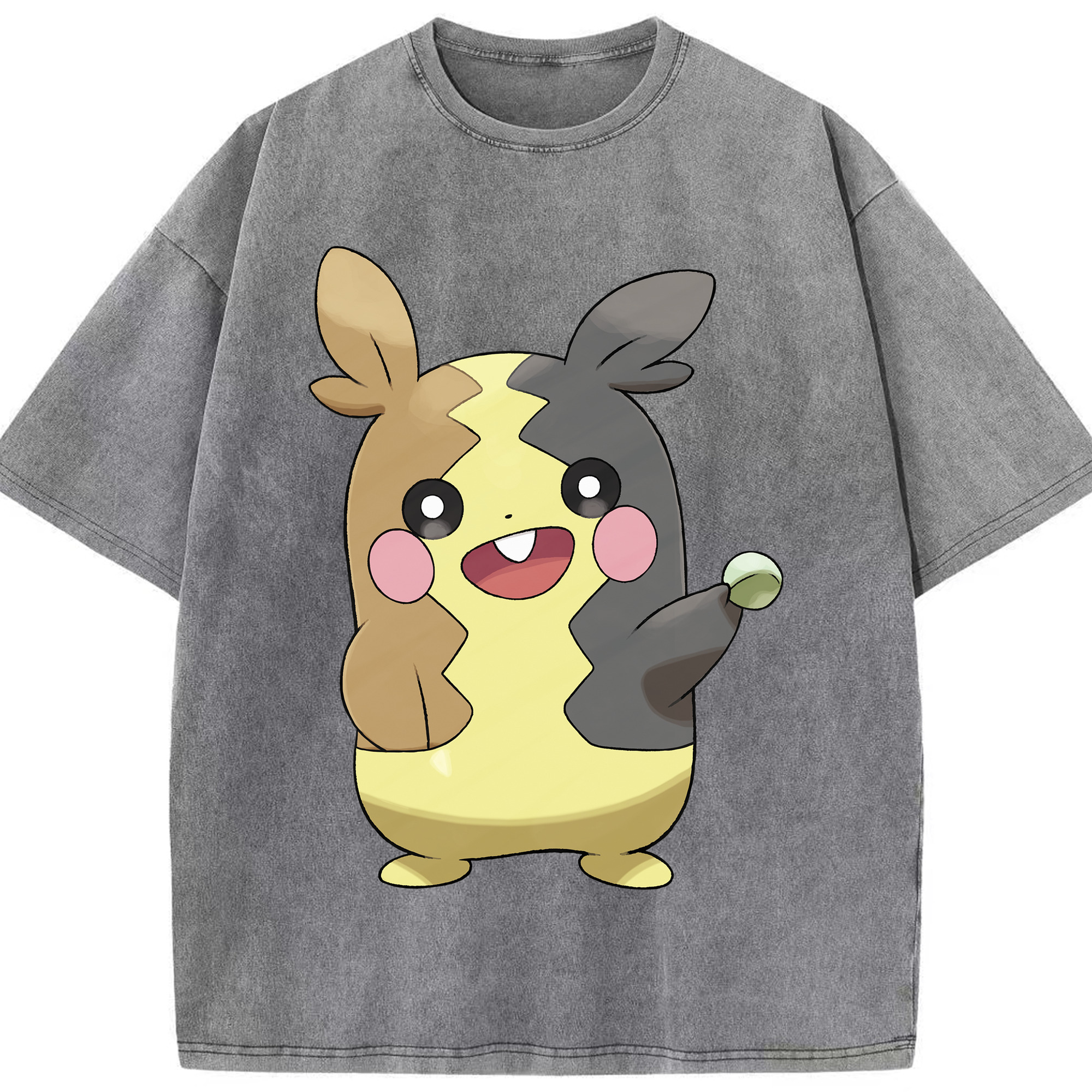 （画像用） ポケットモンスター Pokémon 綿100% ヴィンテージ風 半袖Tシャツ（フロントプリント）