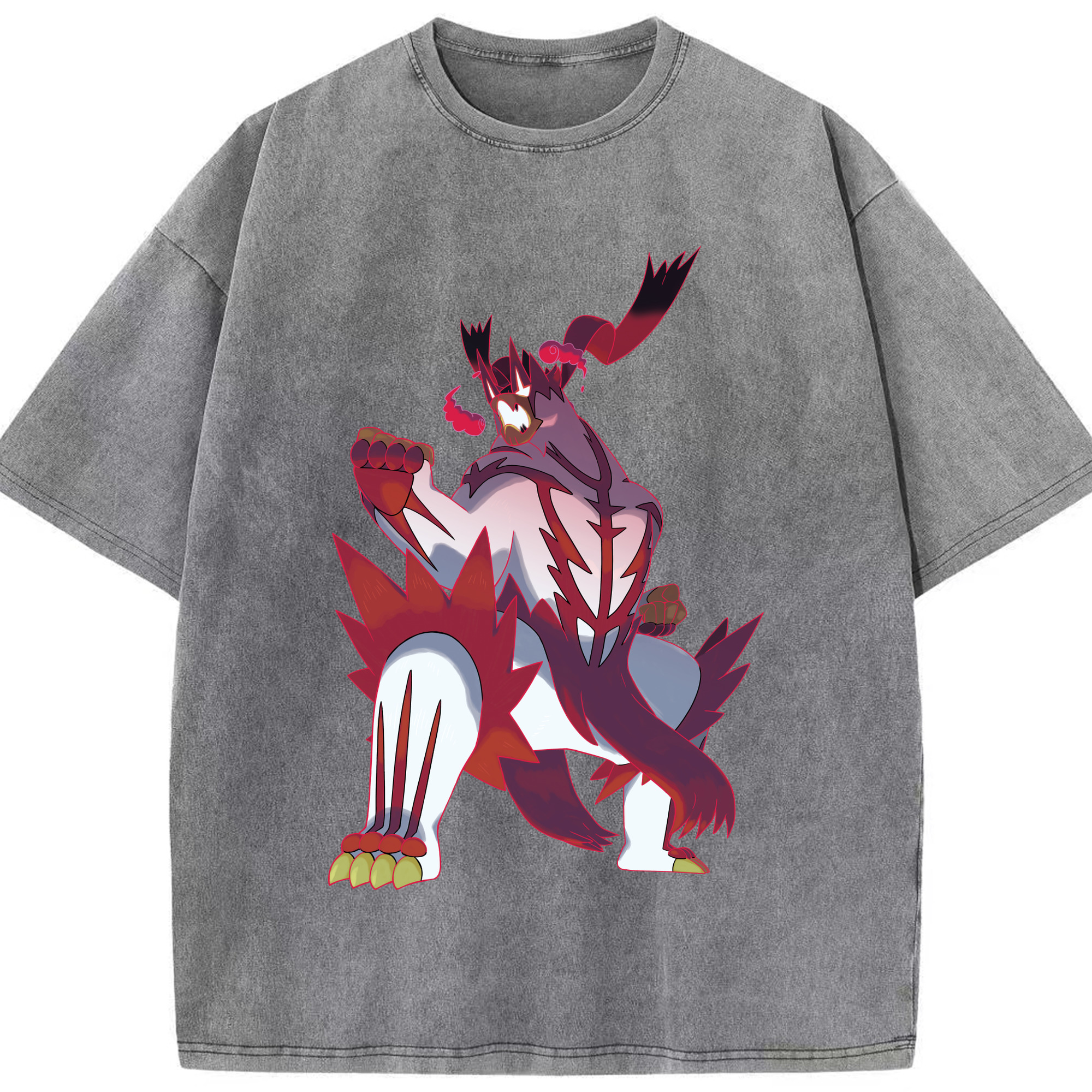 （画像用） ポケットモンスター Pokémon 綿100% ヴィンテージ風 半袖Tシャツ（フロントプリント）