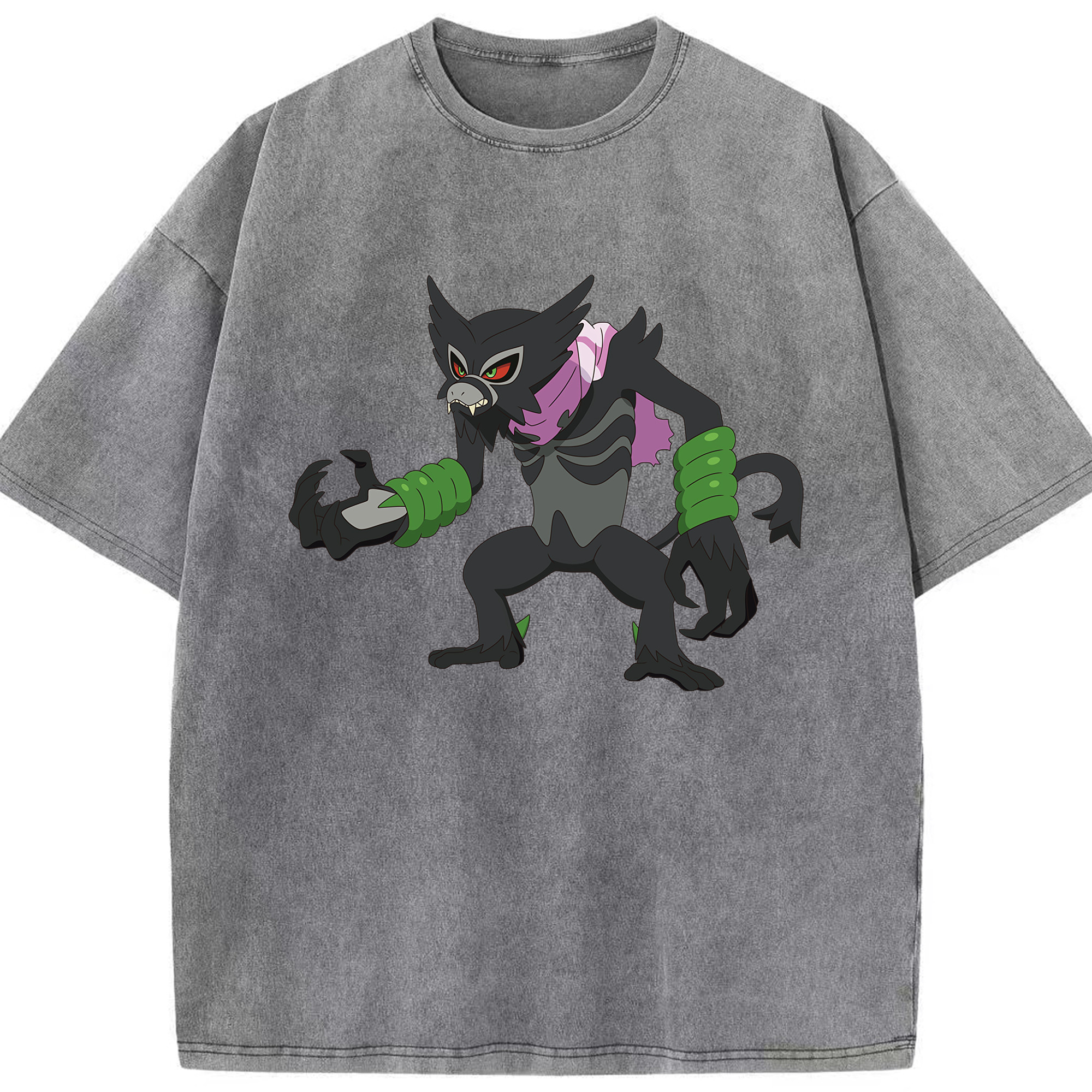 （画像用） ポケットモンスター Pokémon 綿100% ヴィンテージ風 半袖Tシャツ（フロントプリント）
