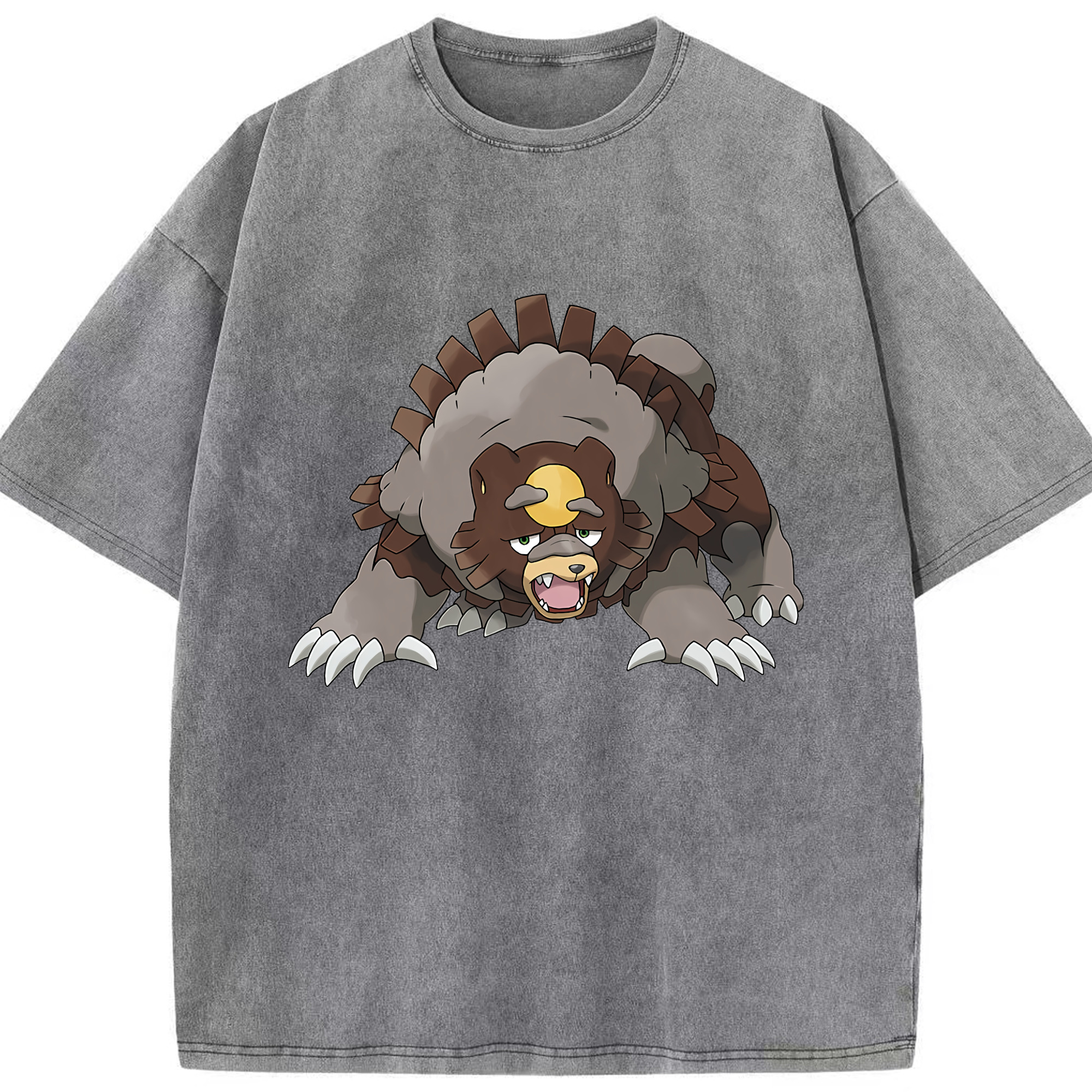 （画像用） ポケットモンスター Pokémon 綿100% ヴィンテージ風 半袖Tシャツ（フロントプリント）