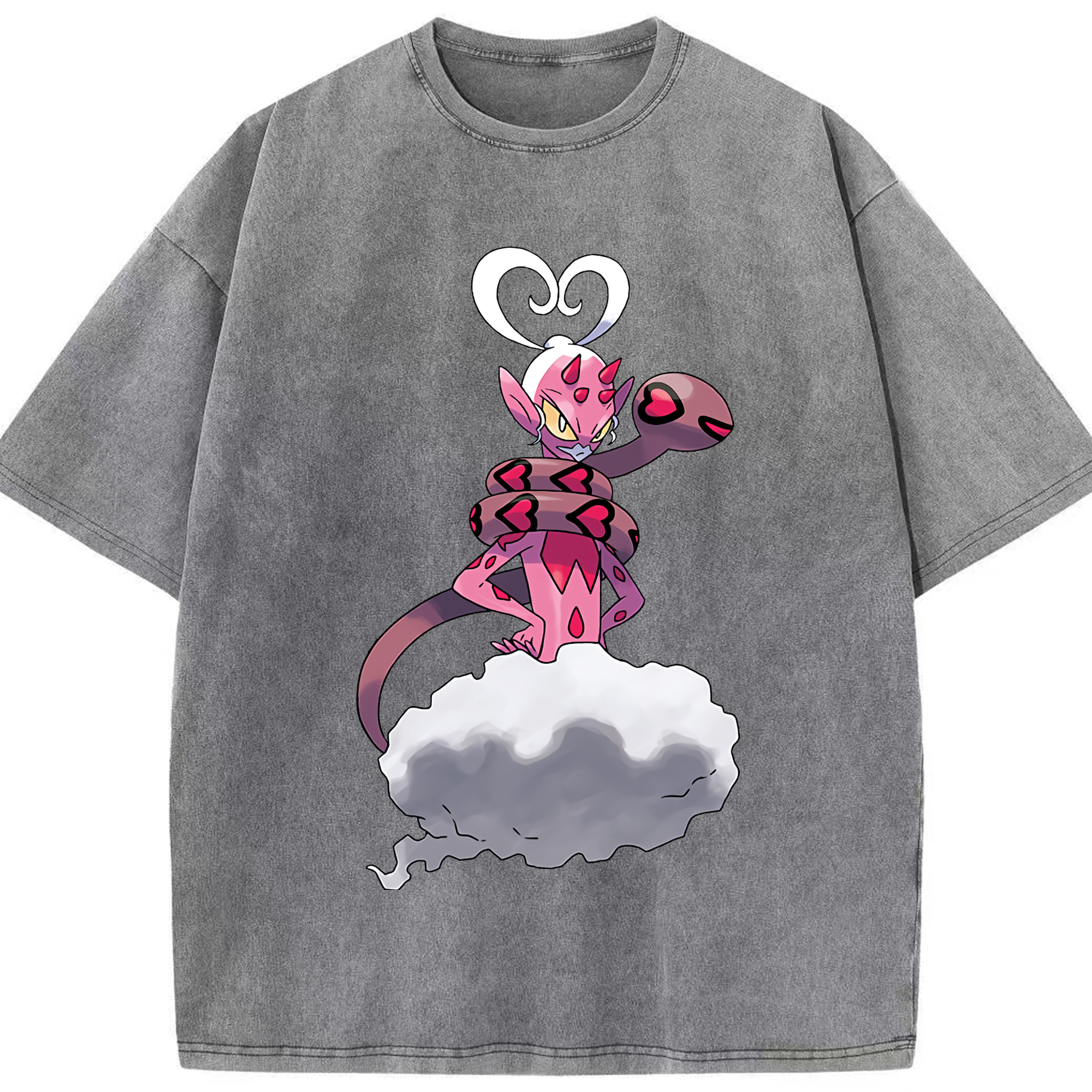 （画像用） ポケットモンスター Pokémon 綿100% ヴィンテージ風 半袖Tシャツ（フロントプリント）