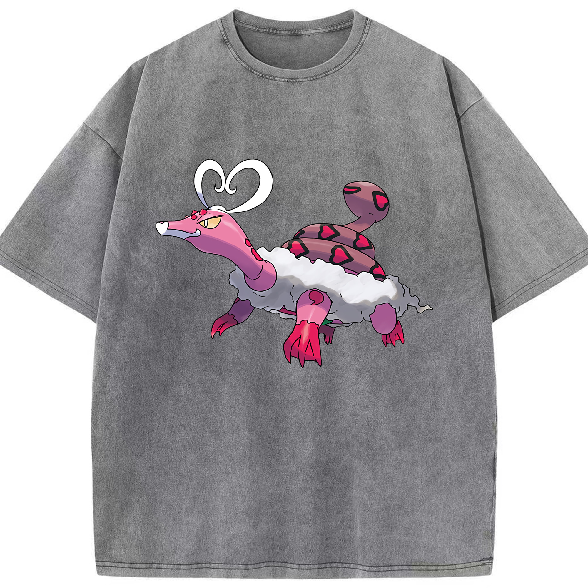 （画像用） ポケットモンスター Pokémon 綿100% ヴィンテージ風 半袖Tシャツ（フロントプリント）