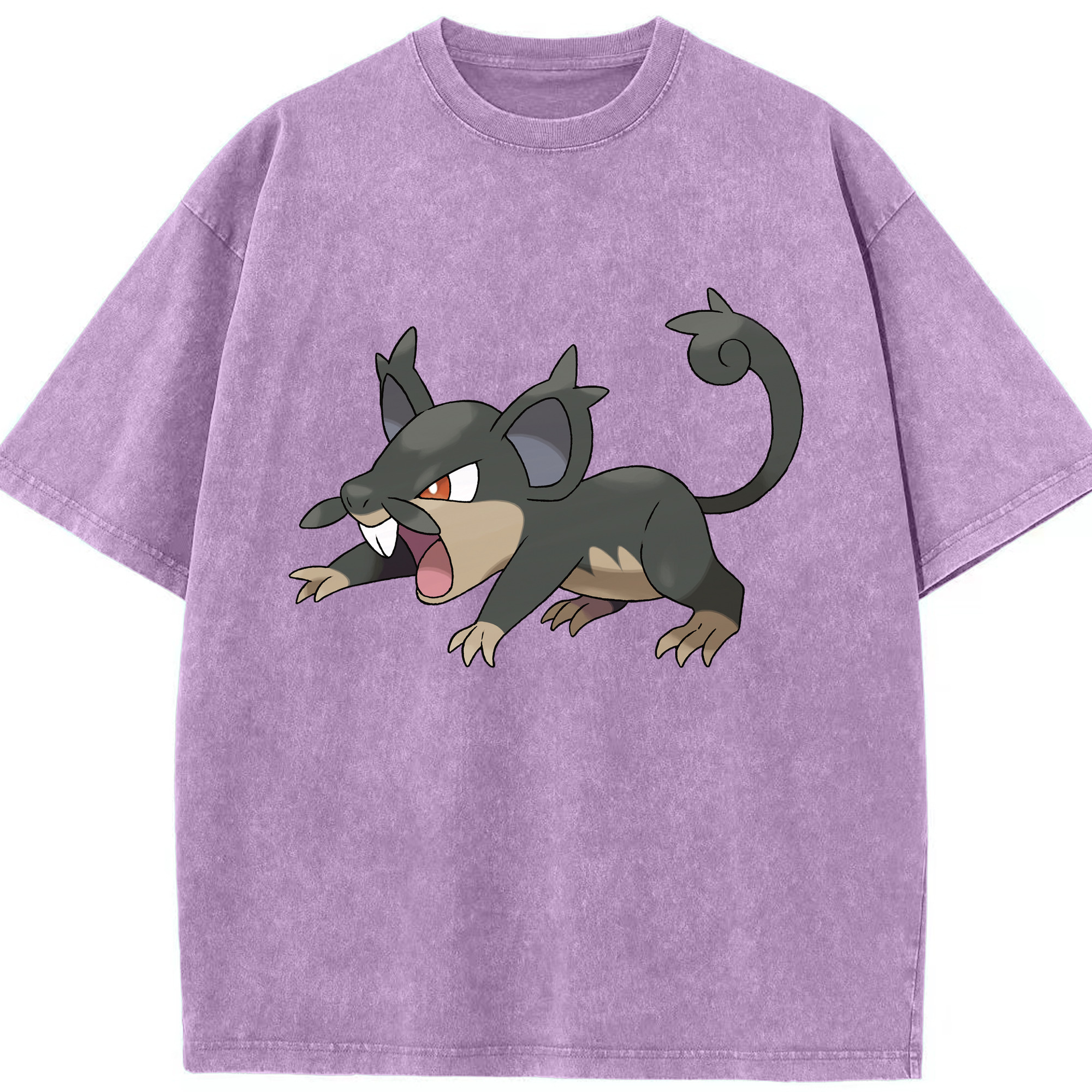 （画像用） ポケットモンスター Pokémon 綿100% ヴィンテージ風 半袖Tシャツ（フロントプリント）