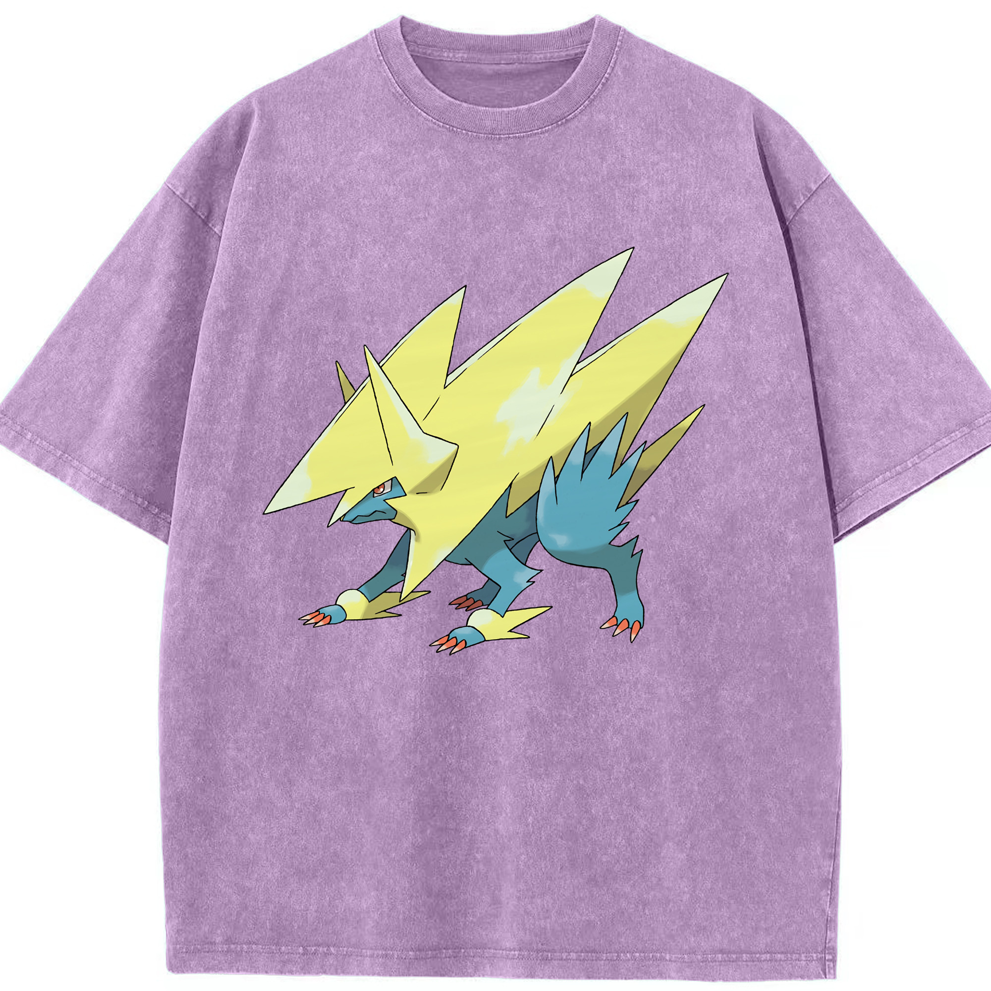 （画像用） ポケットモンスター Pokémon 綿100% ヴィンテージ風 半袖Tシャツ（フロントプリント）