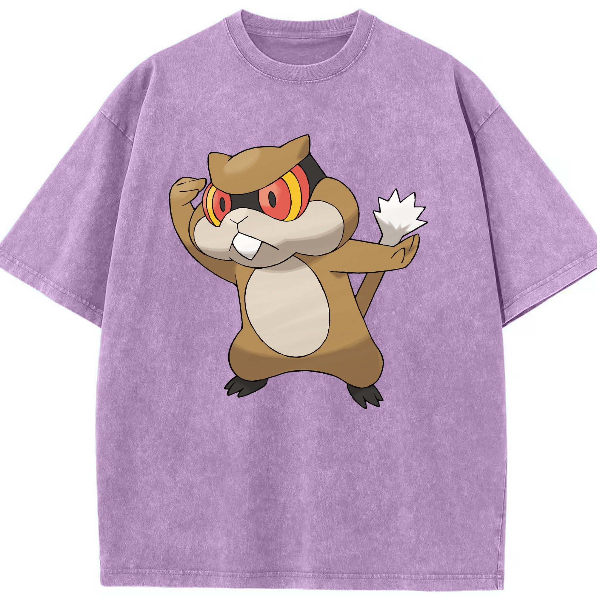 （画像用） ポケットモンスター Pokémon 綿100% ヴィンテージ風 半袖Tシャツ（フロントプリント）