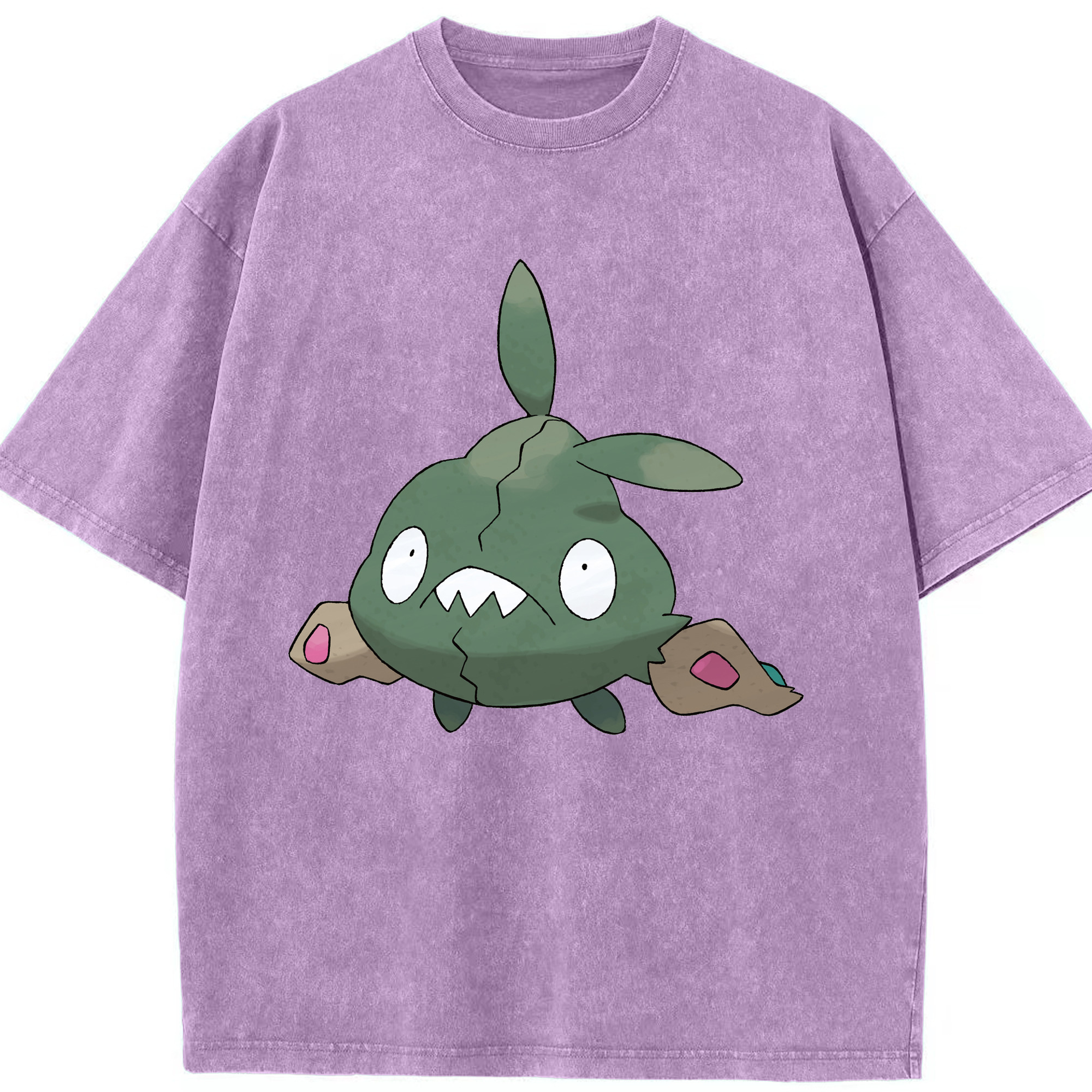 （画像用） ポケットモンスター Pokémon 綿100% ヴィンテージ風 半袖Tシャツ（フロントプリント）