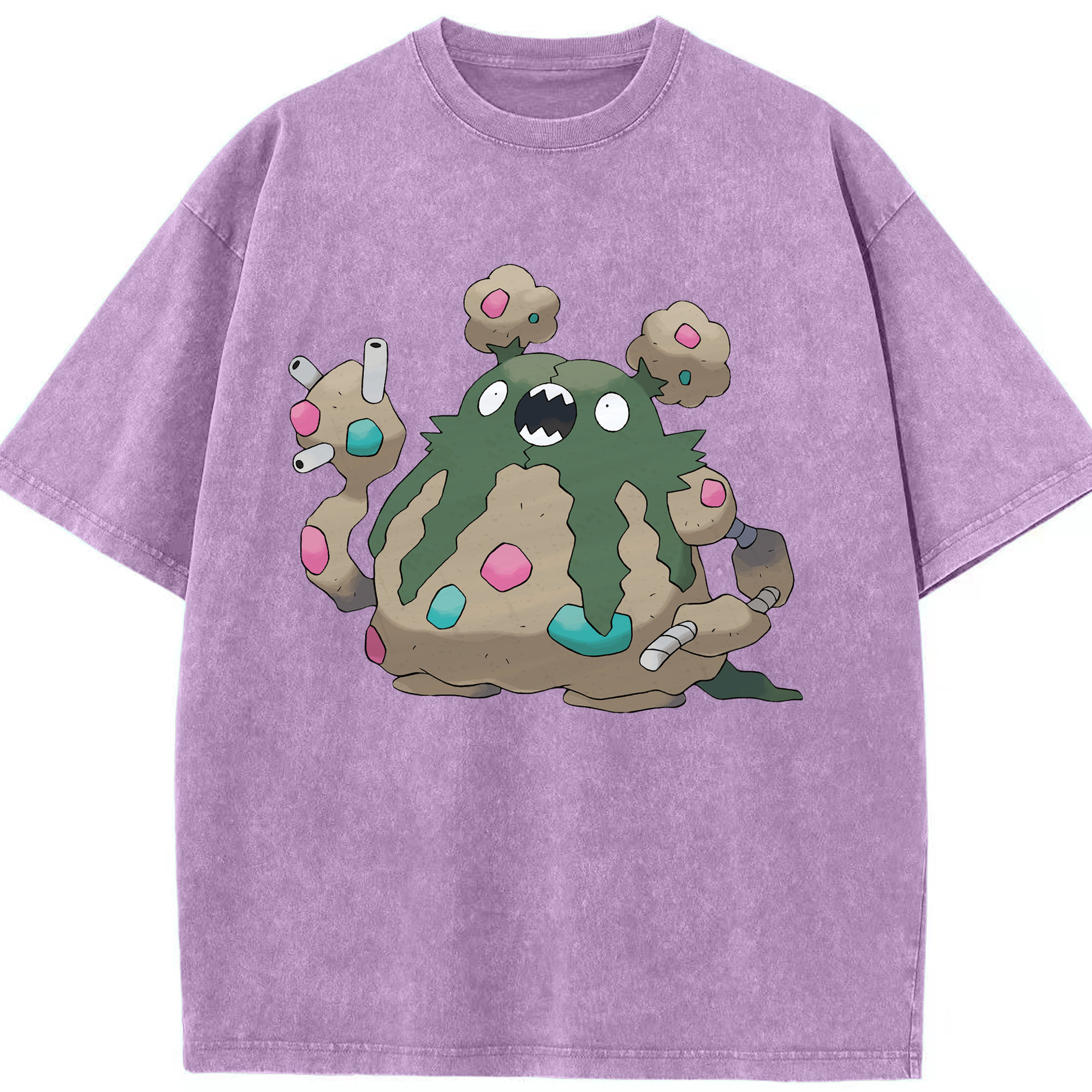 （画像用） ポケットモンスター Pokémon 綿100% ヴィンテージ風 半袖Tシャツ（フロントプリント）