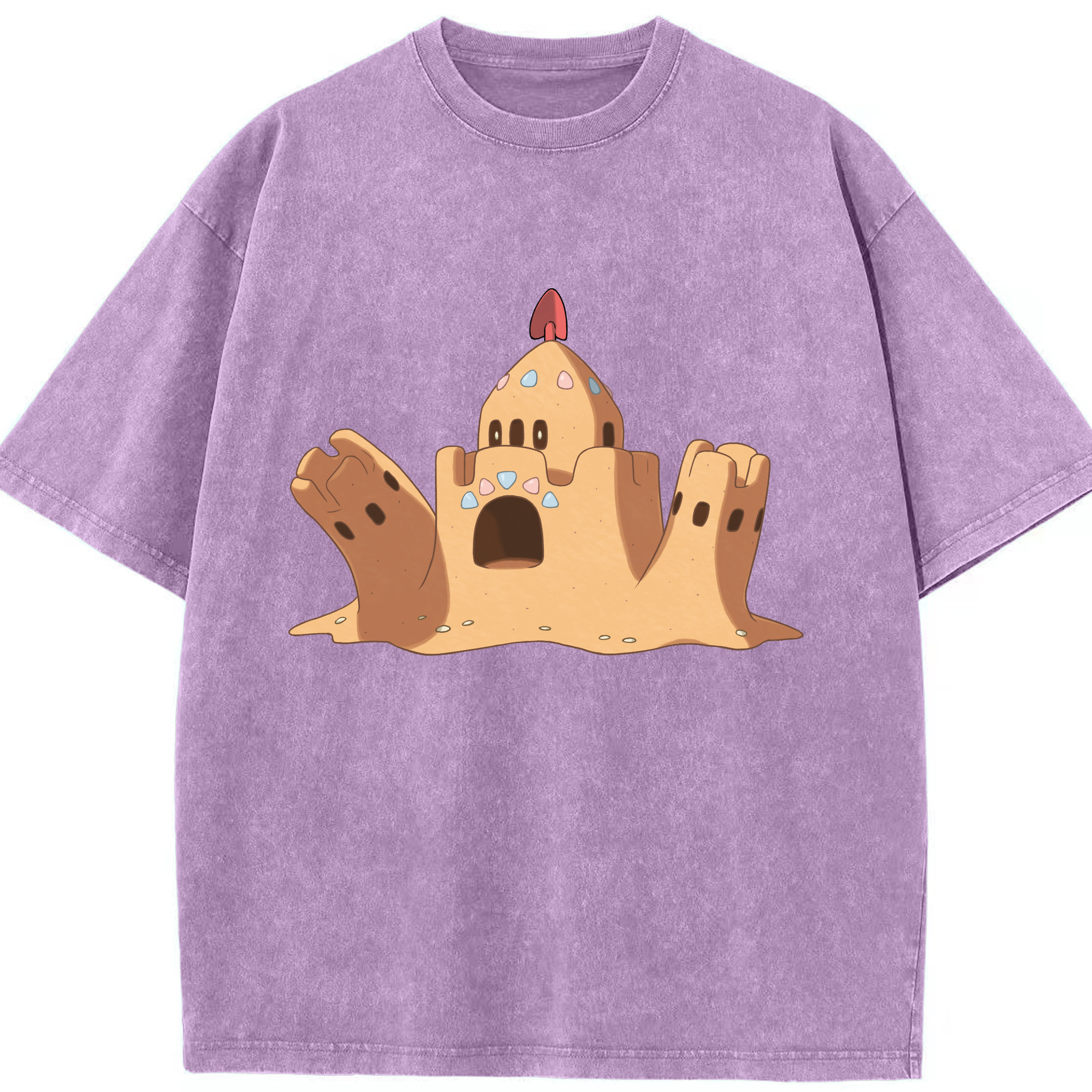 （画像用） ポケットモンスター Pokémon 綿100% ヴィンテージ風 半袖Tシャツ（フロントプリント）